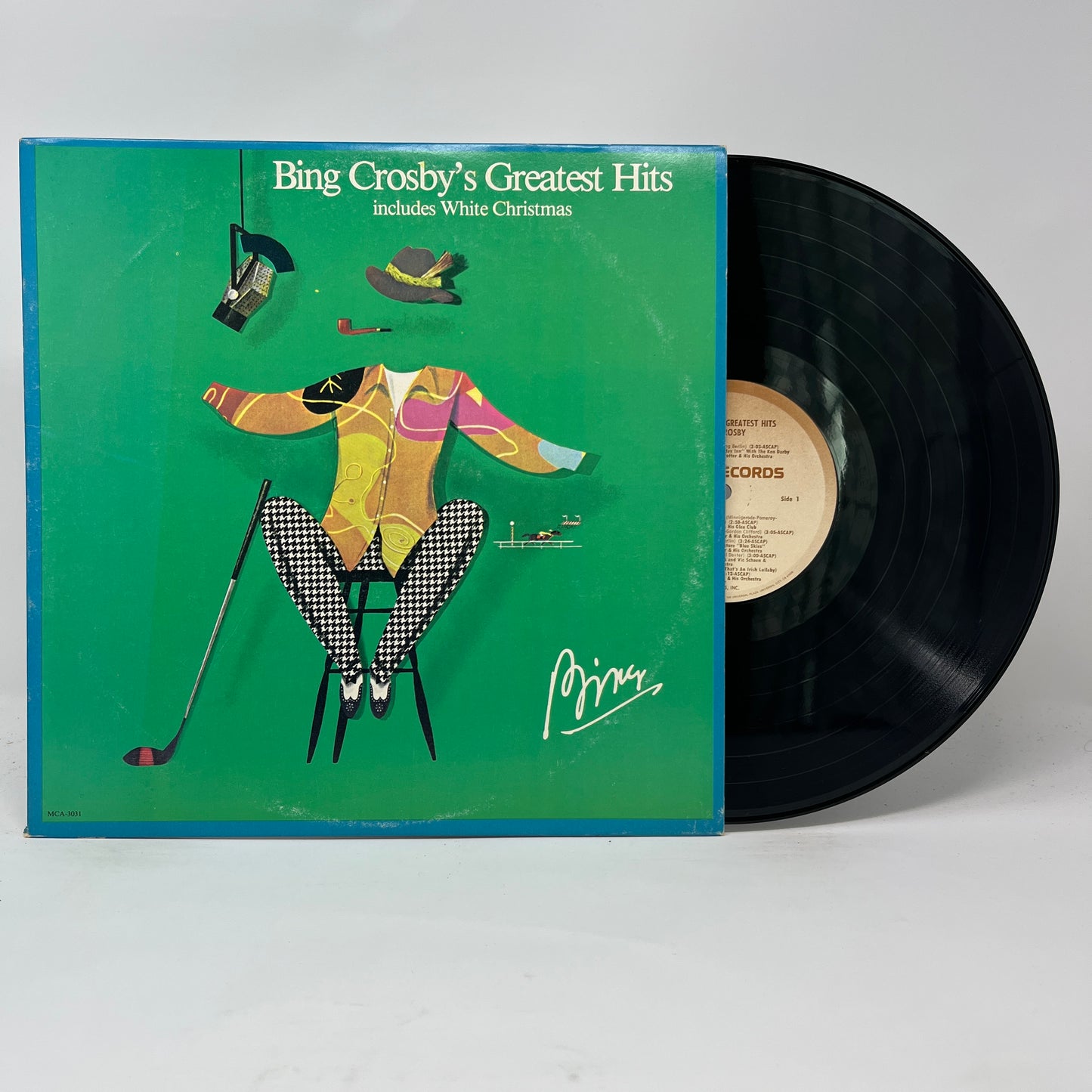 Bing Crosby : Bing Crosby's Greatest Hits (Includes White Christmas) (LP,Compilation)