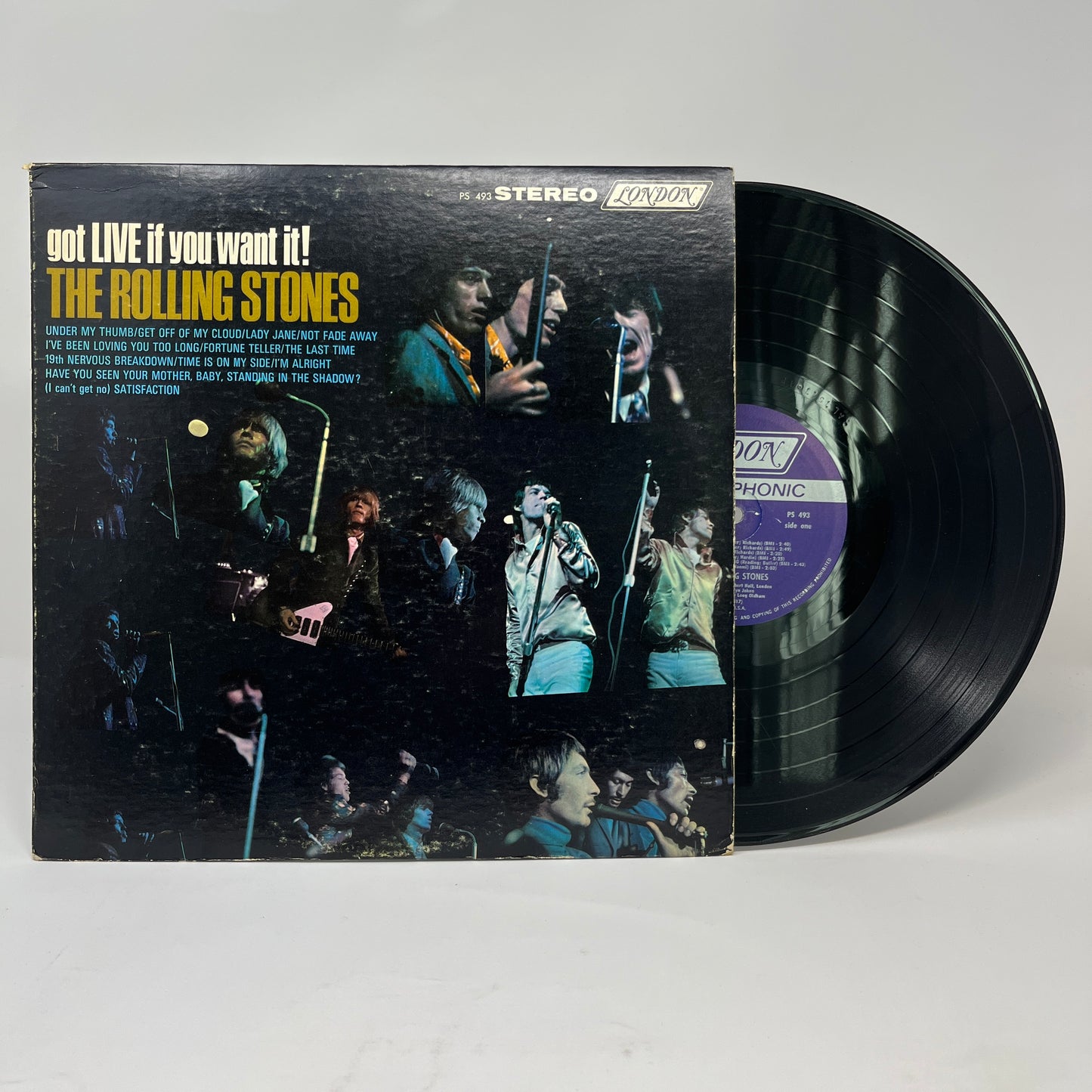 The Rolling Stones : Got Live If You Want It! (LP,Album,Stereo)