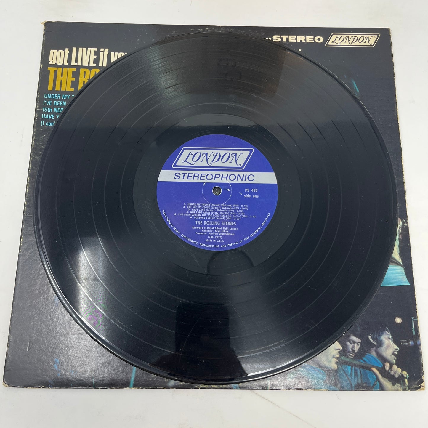 The Rolling Stones : Got Live If You Want It! (LP,Album,Stereo)
