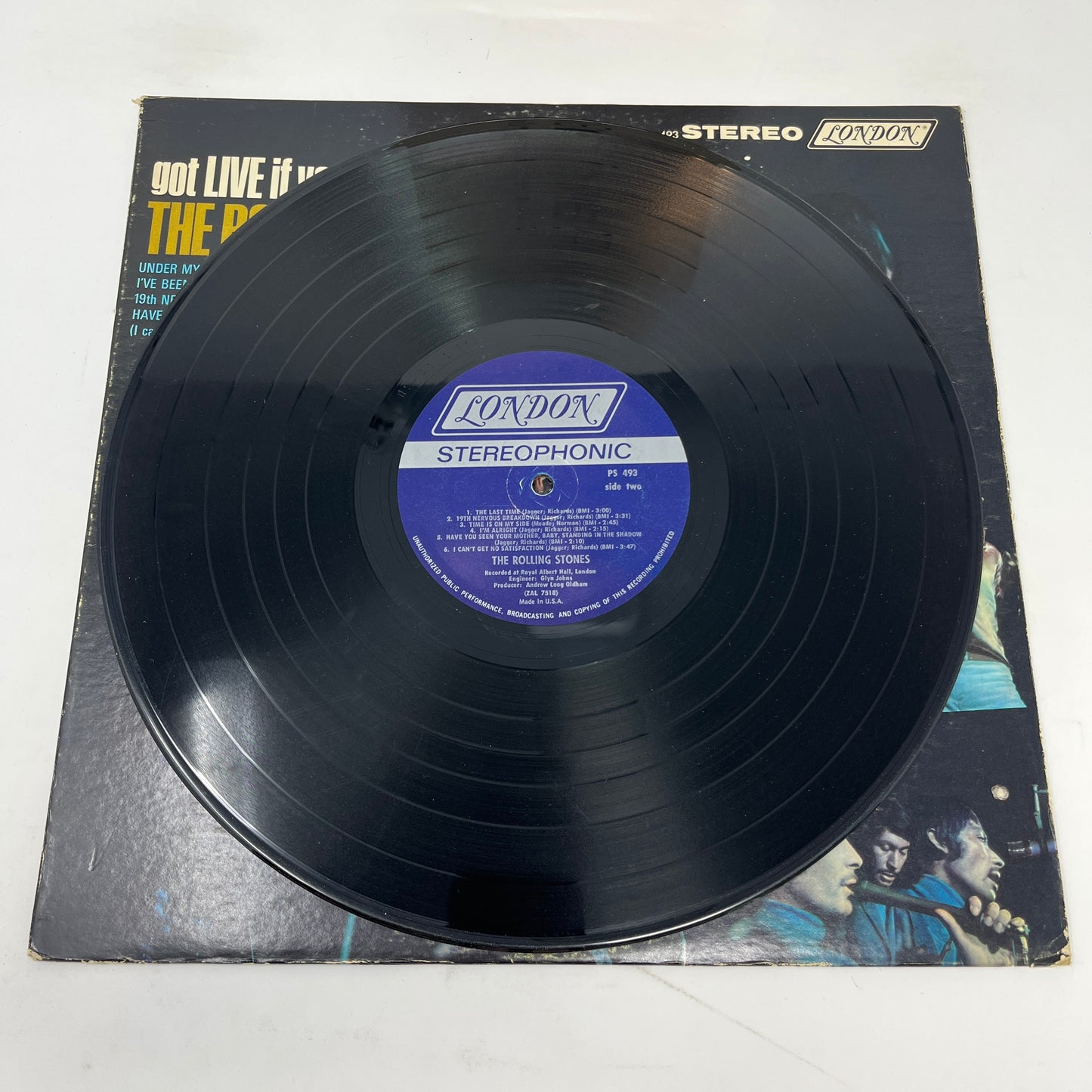 The Rolling Stones : Got Live If You Want It! (LP,Album,Stereo)