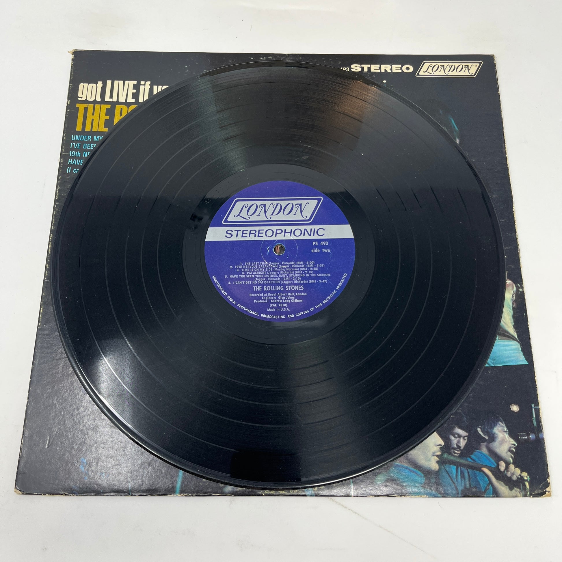 The Rolling Stones : Got Live If You Want It! (LP,Album,Stereo)