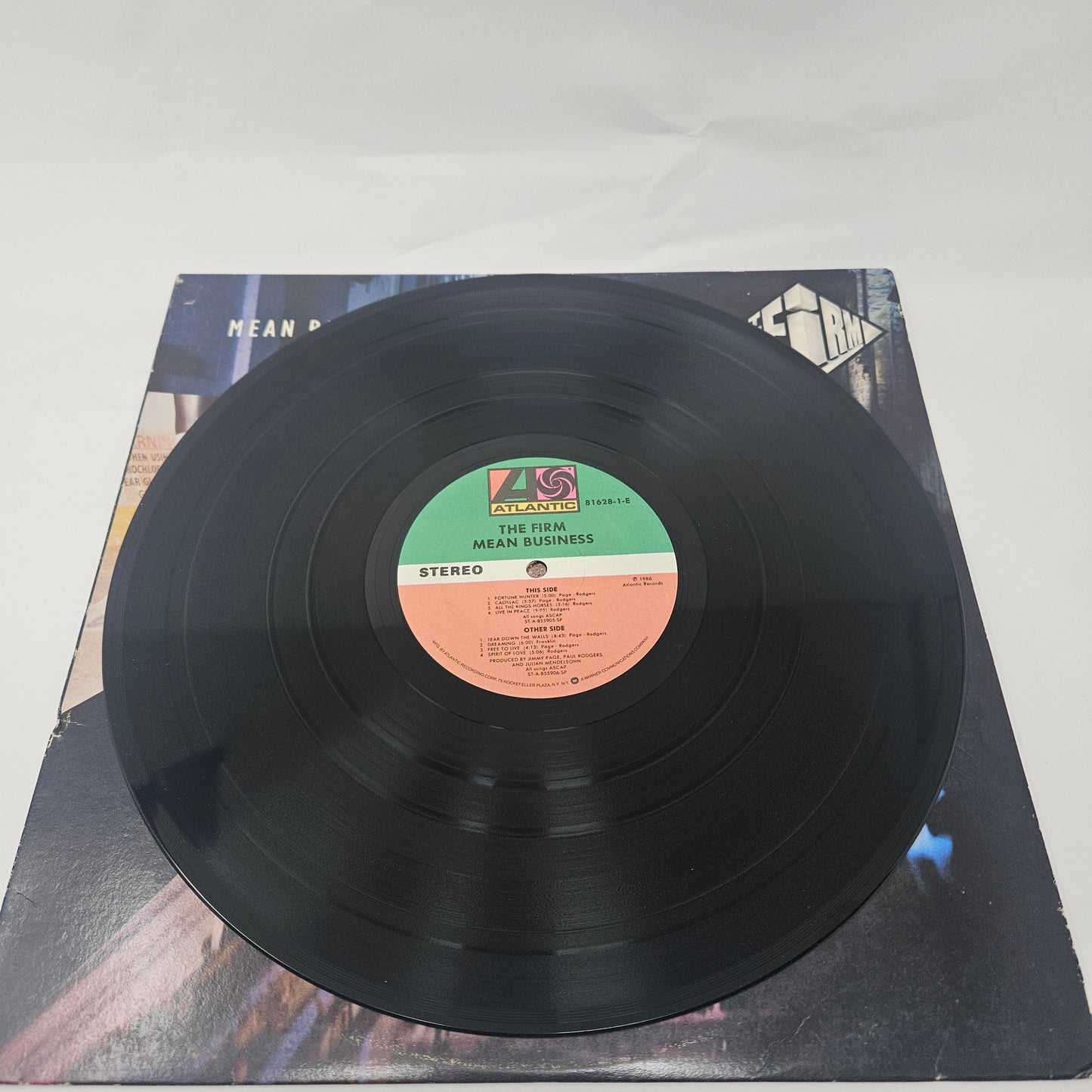 The Firm (7) : Mean Business (LP,Album)