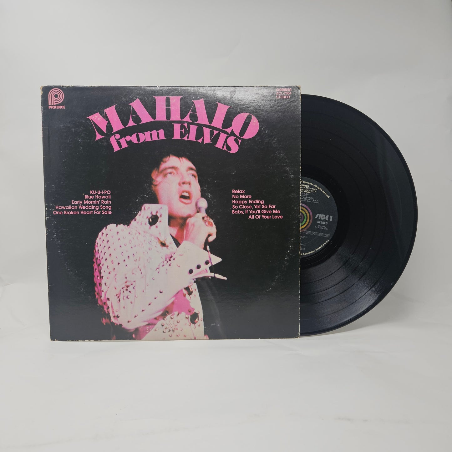 Elvis Presley : Mahalo From Elvis (LP,Compilation,Stereo)