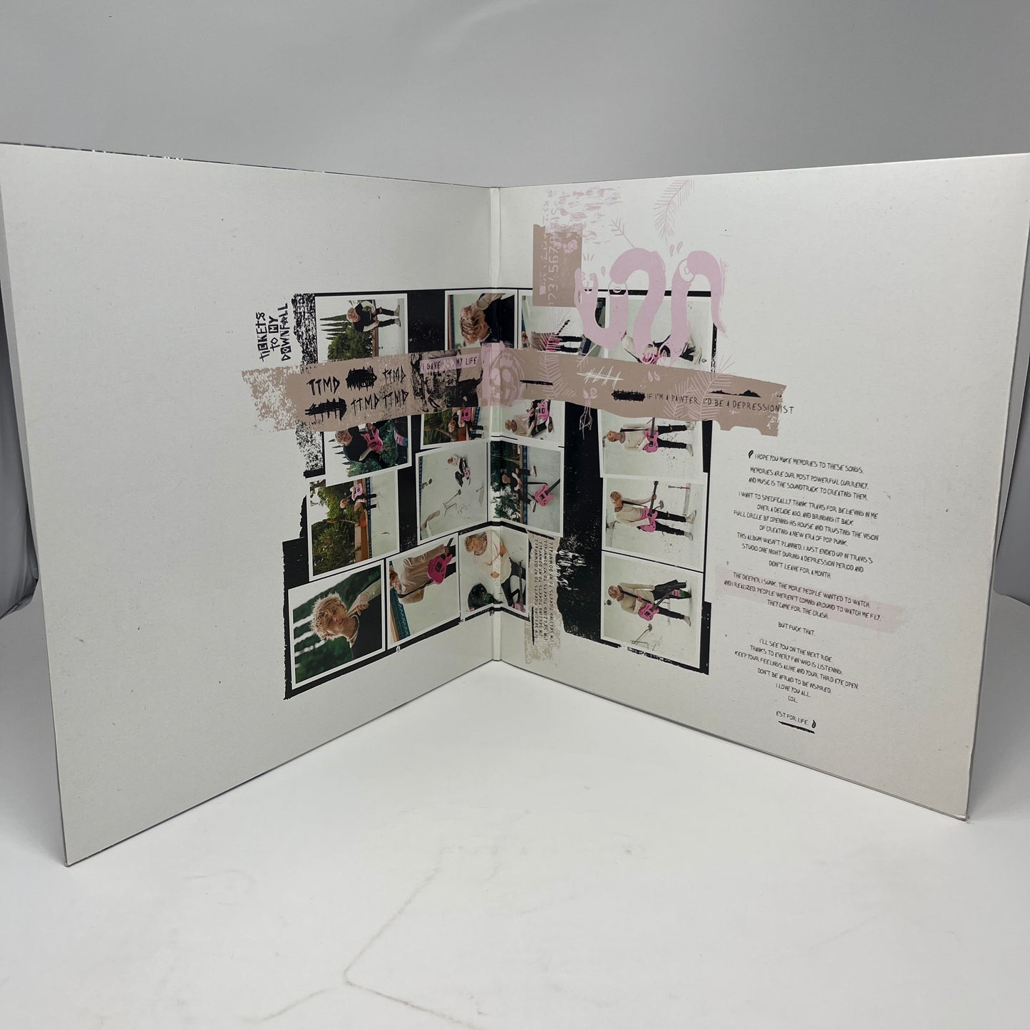 Machine Gun Kelly (2) : Tickets To My Downfall (LP,Limited Edition,Repress,Stereo)