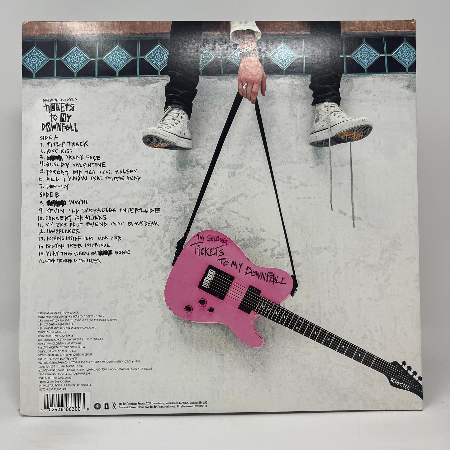 Machine Gun Kelly (2) : Tickets To My Downfall (LP,Limited Edition,Repress,Stereo)