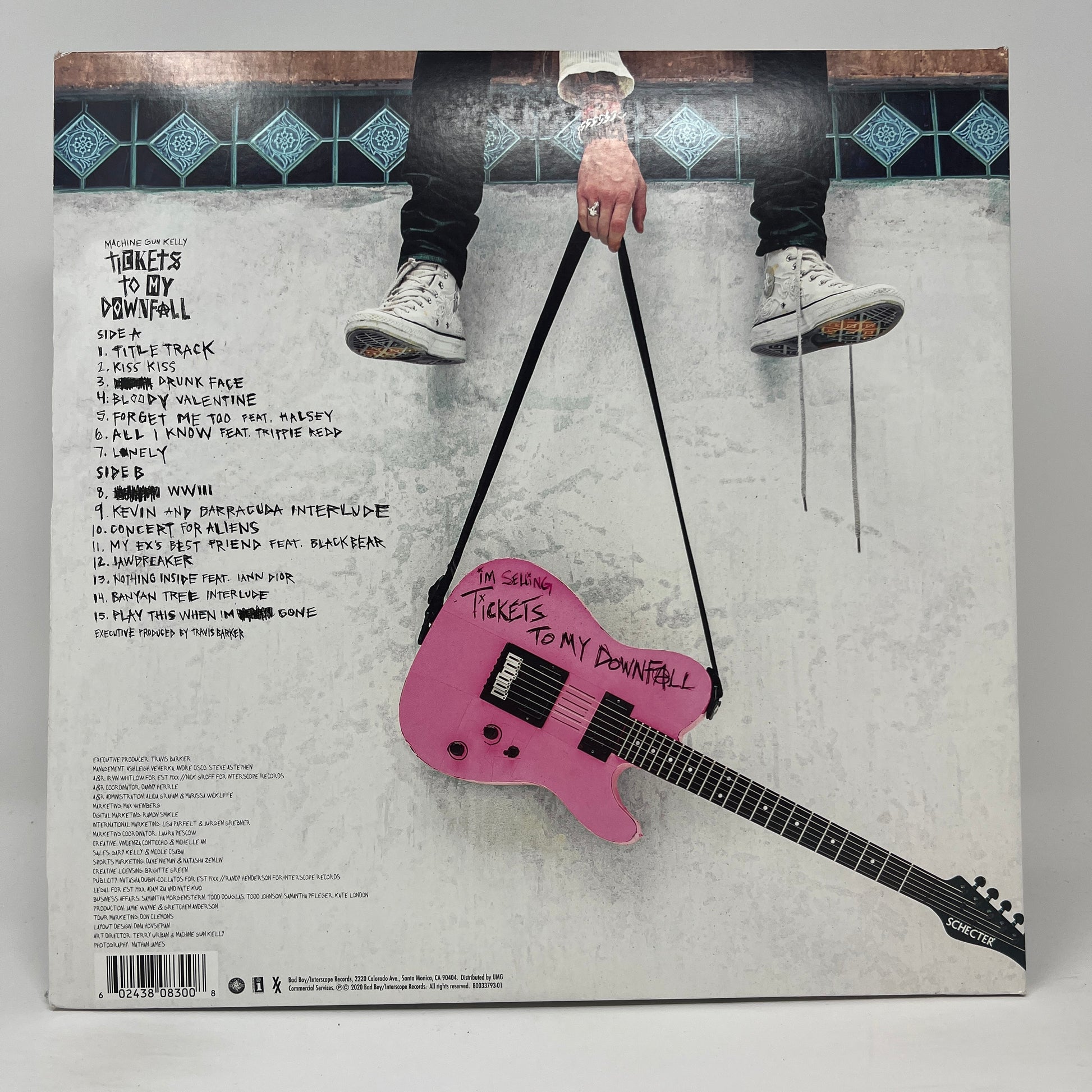 Machine Gun Kelly (2) : Tickets To My Downfall (LP,Limited Edition,Repress,Stereo)