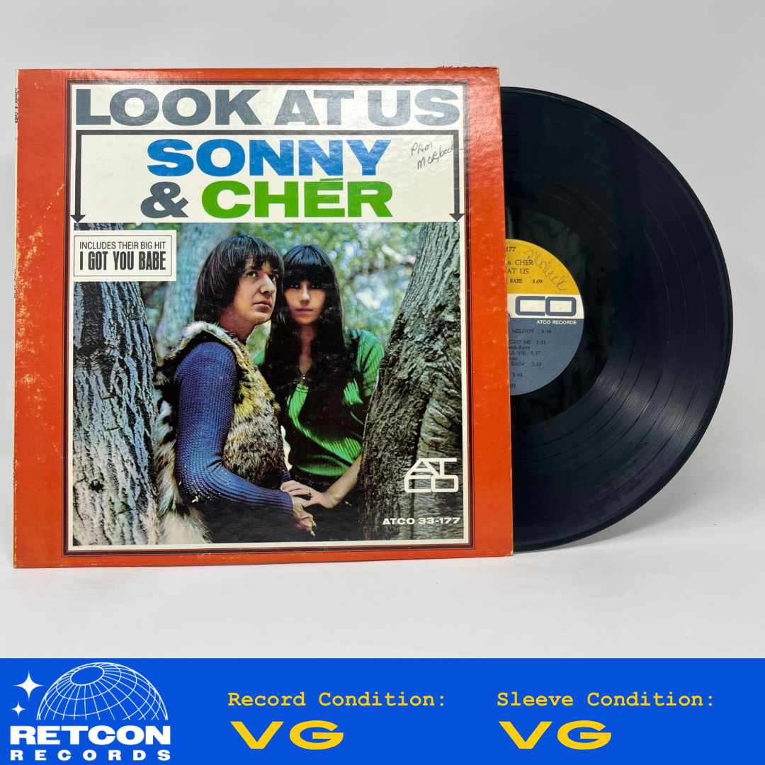 Sonny & Cher : Look At Us (LP,Album,Mono)