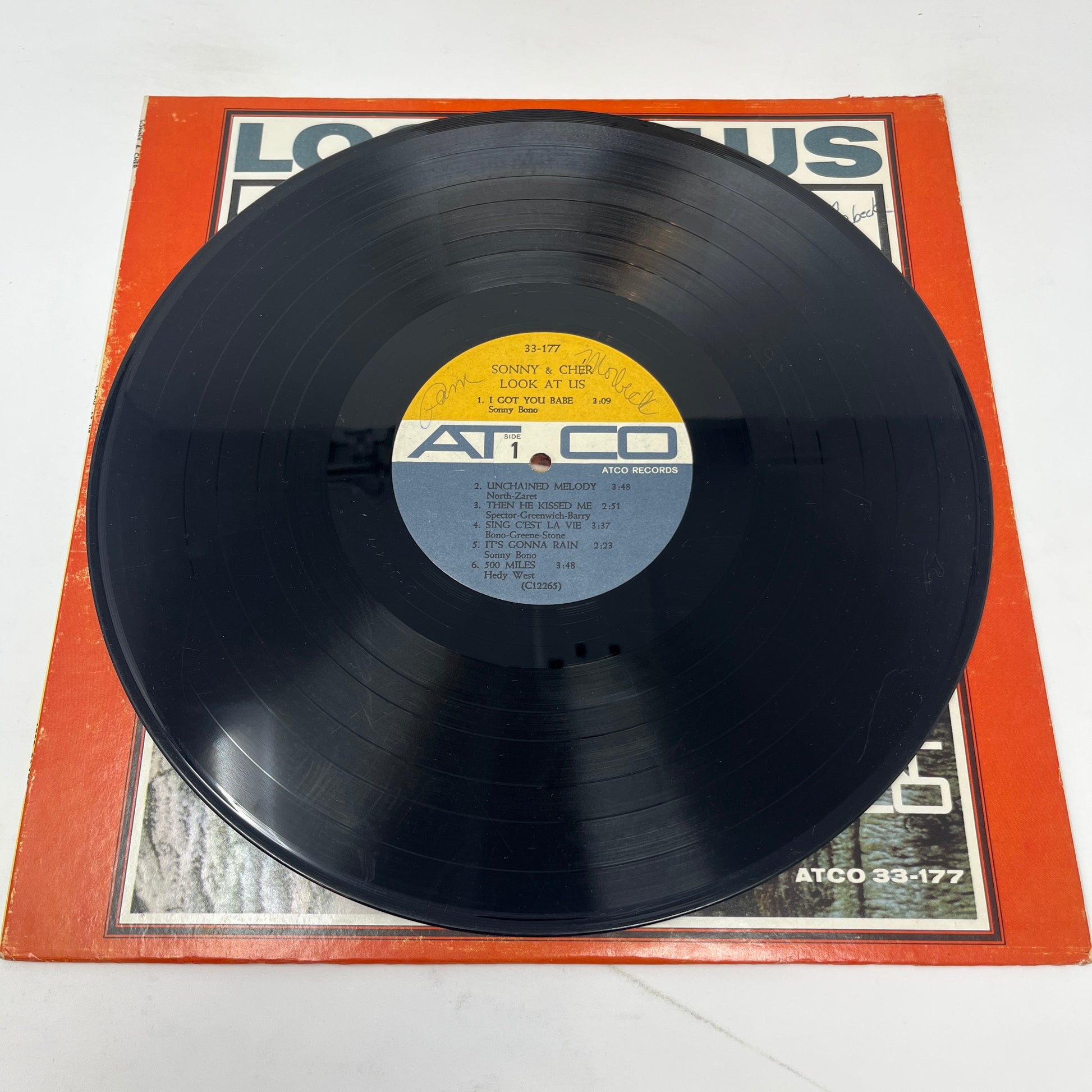 Sonny & Cher : Look At Us (LP,Album,Mono)