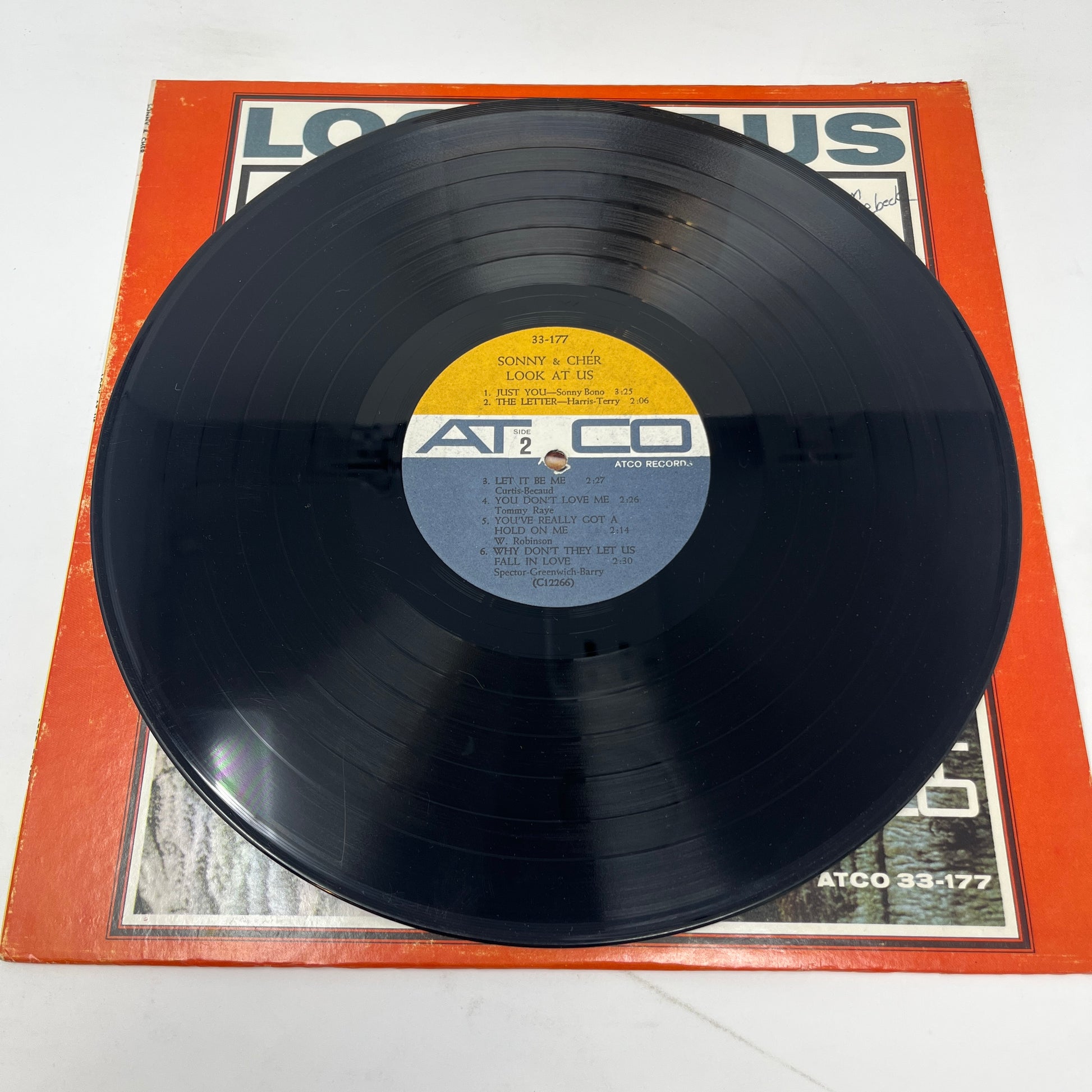 Sonny & Cher : Look At Us (LP,Album,Mono)