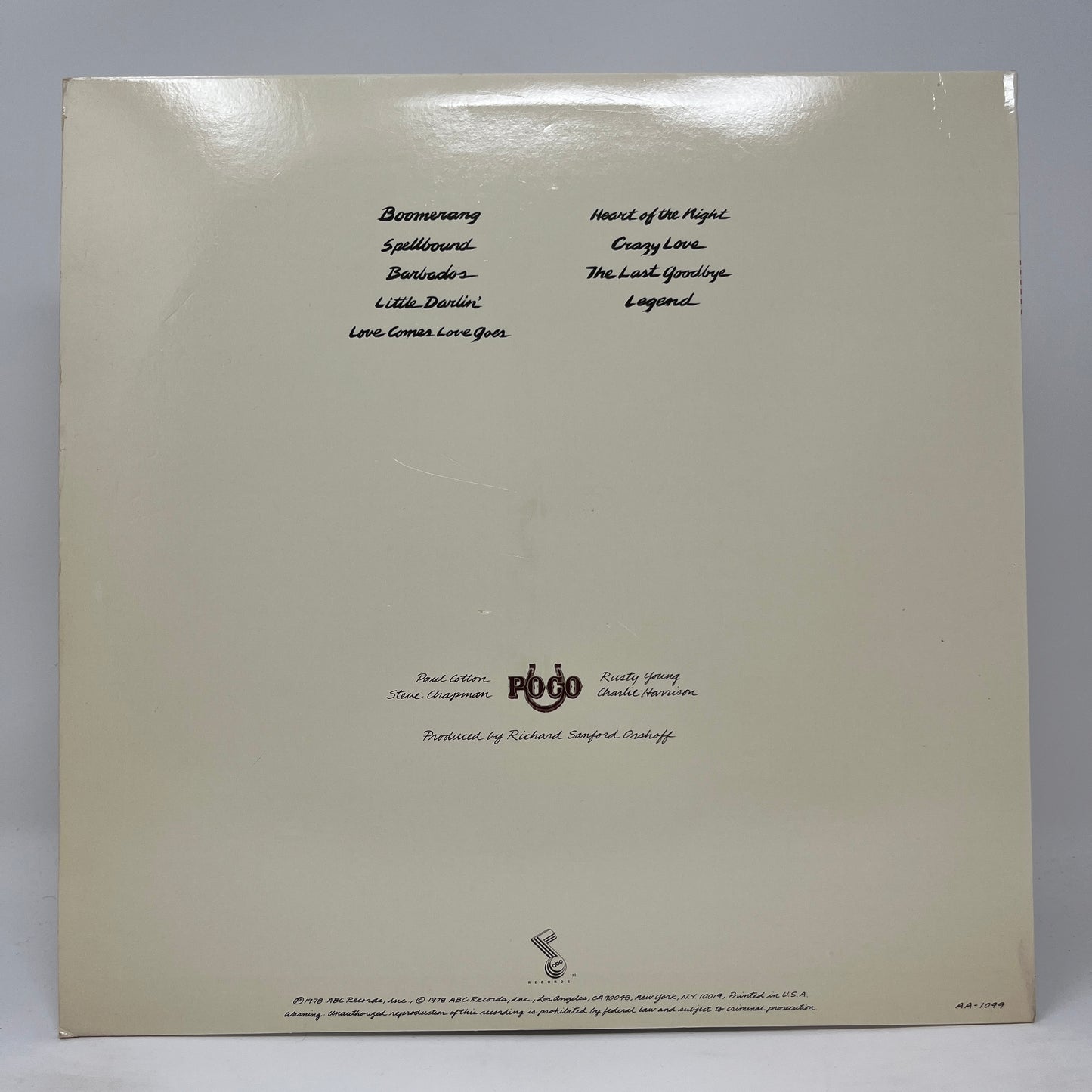 Poco (3) : Legend (LP,Album)