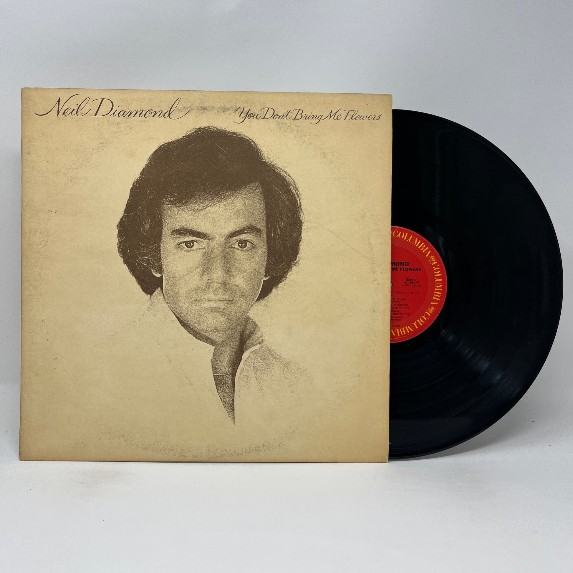 Neil Diamond : You Don't Bring Me Flowers (LP,Album)