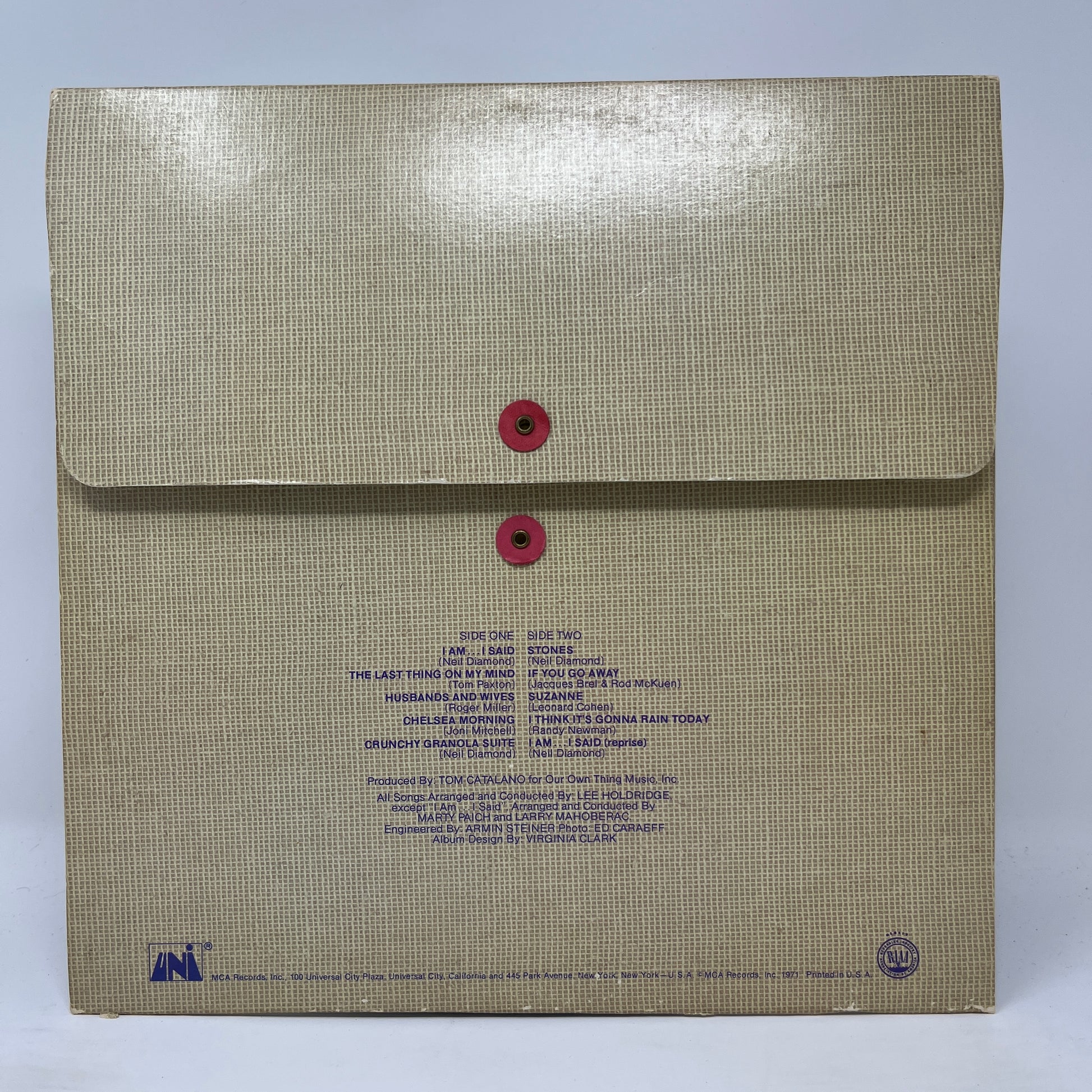 Neil Diamond : Stones (LP,Album,Repress)