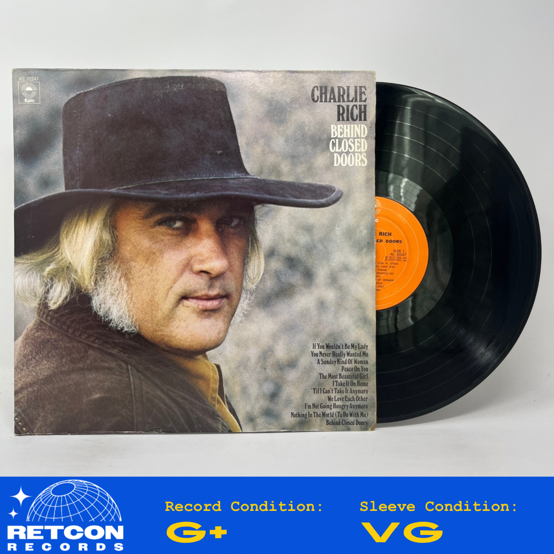 Charlie Rich : Behind Closed Doors (LP,Album)
