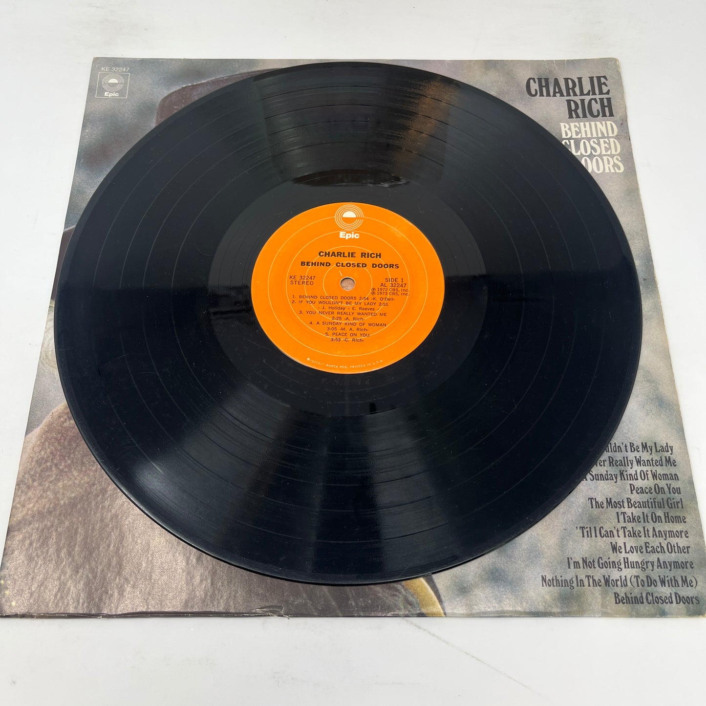 Charlie Rich : Behind Closed Doors (LP,Album)