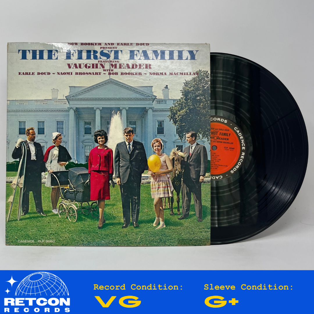 Bob Booker And Earle Doud Featuring Vaughn Meader : The First Family (LP,Album,Mono)