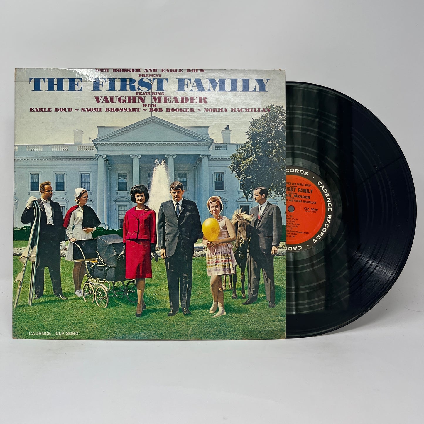 Bob Booker And Earle Doud Featuring Vaughn Meader : The First Family (LP,Album,Mono)