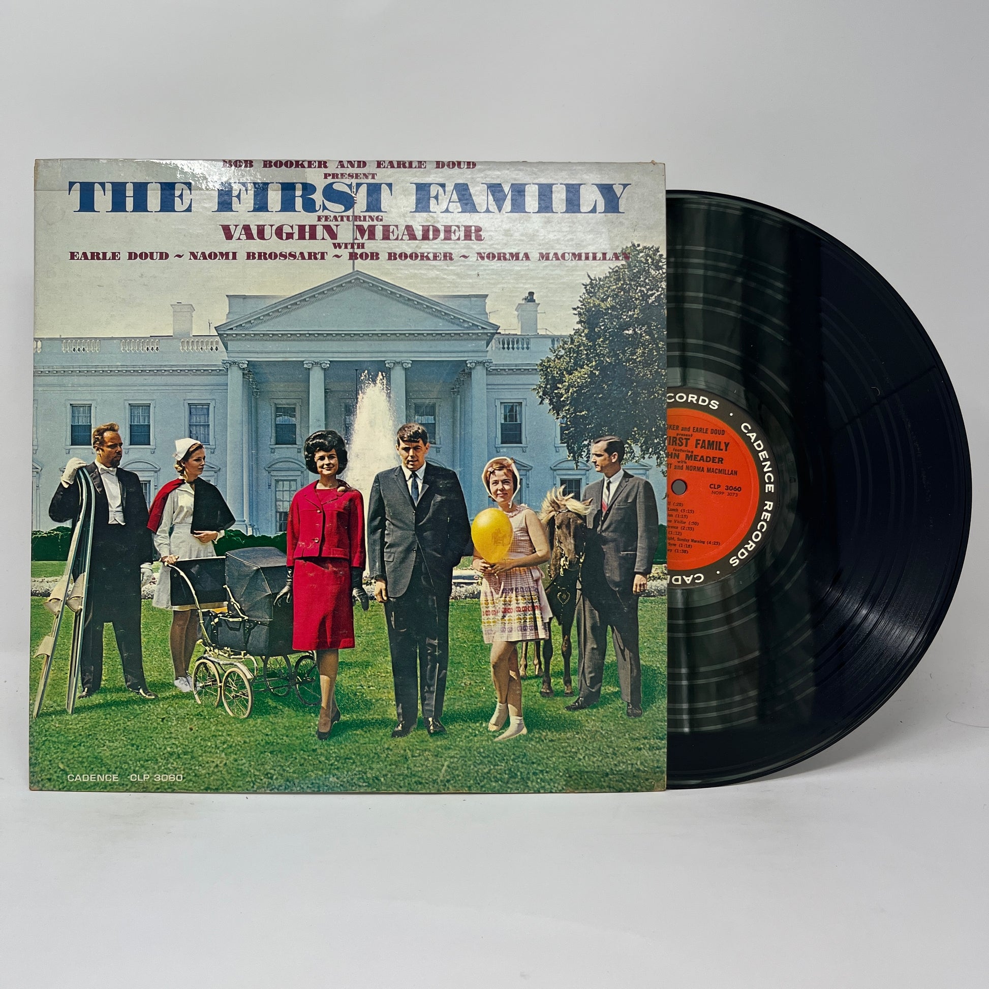 Bob Booker And Earle Doud Featuring Vaughn Meader : The First Family (LP,Album,Mono)