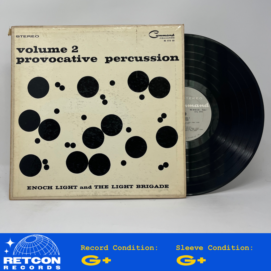 Enoch Light And The Light Brigade : Provocative Percussion Volume 2 (LP,Album,Repress,Stereo)