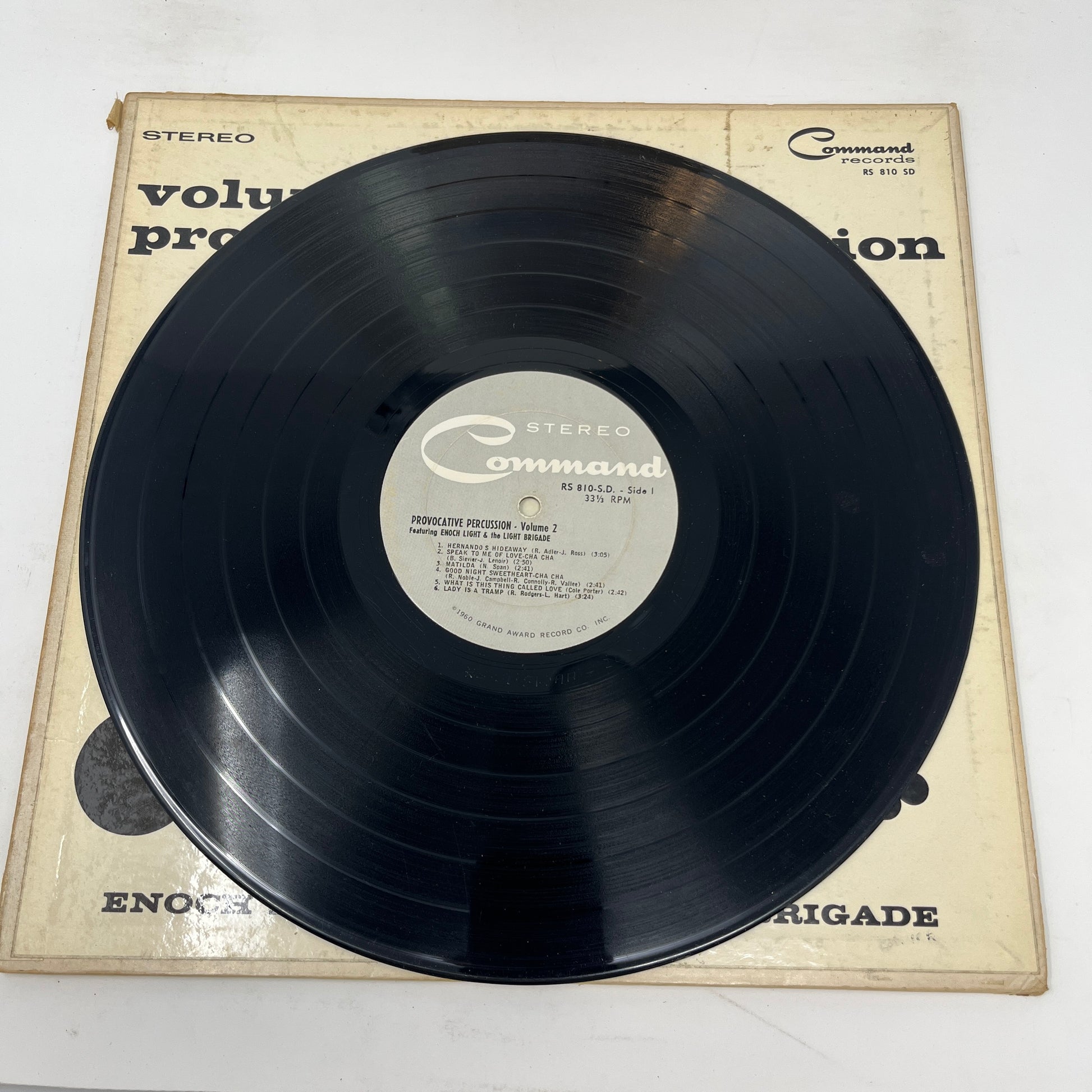 Enoch Light And The Light Brigade : Provocative Percussion Volume 2 (LP,Album,Repress,Stereo)