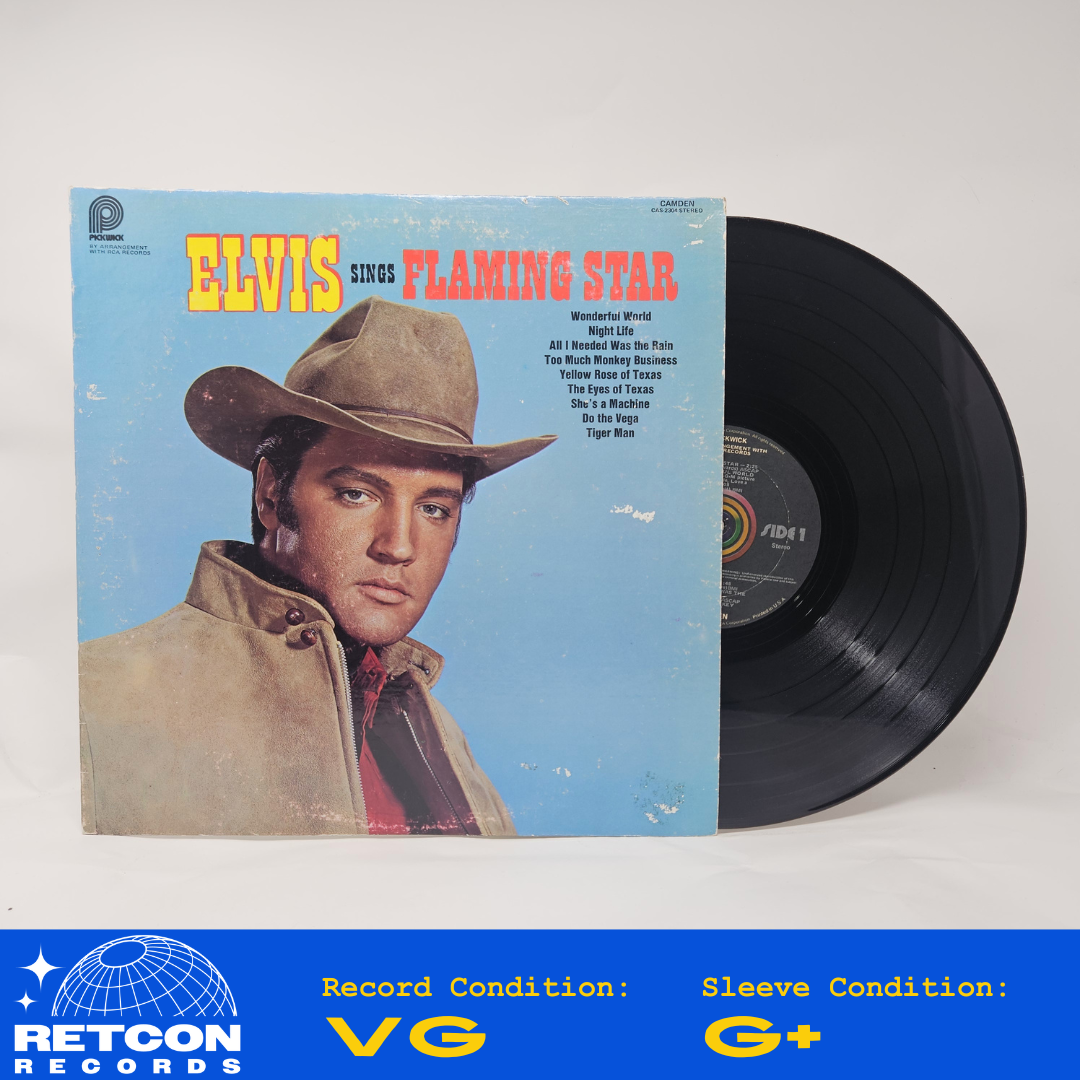 Elvis Presley : Elvis Sings Flaming Star (LP,Album,Reissue)