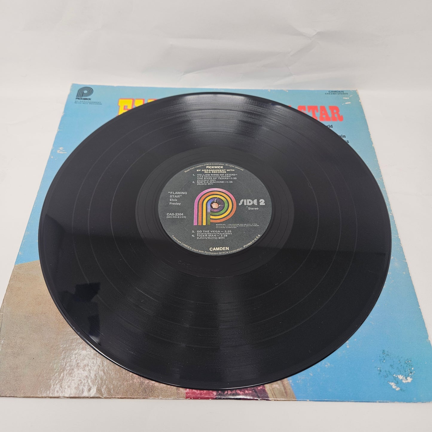 Elvis Presley : Elvis Sings Flaming Star (LP,Album,Reissue)