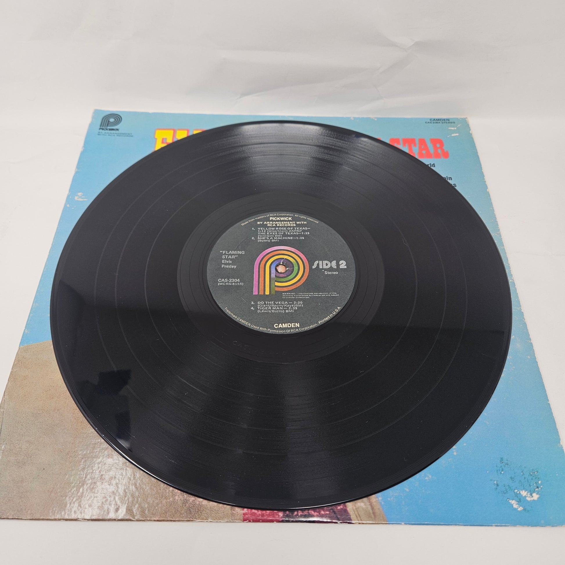 Elvis Presley : Elvis Sings Flaming Star (LP,Album,Reissue)