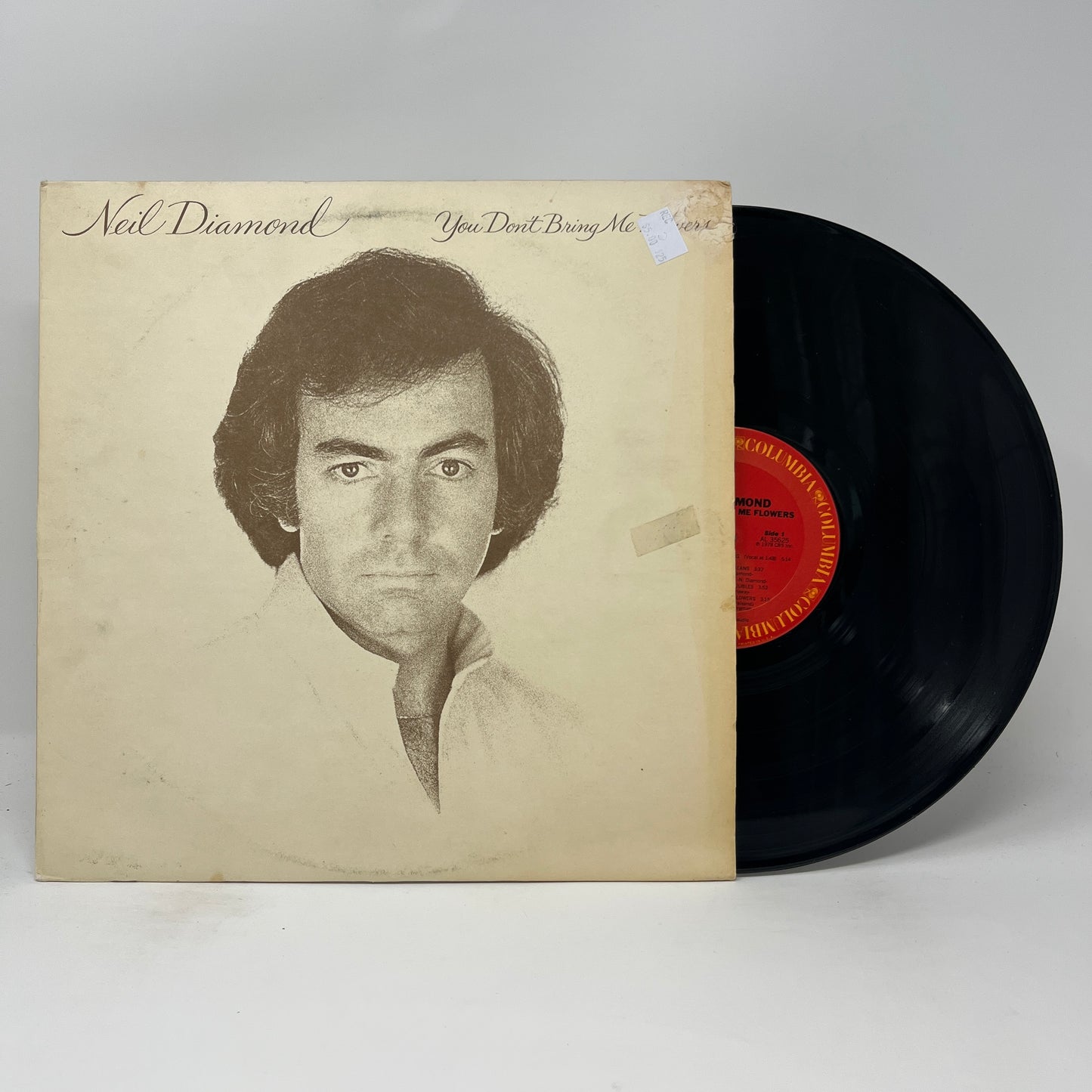 Neil Diamond : You Don't Bring Me Flowers (LP,Album)