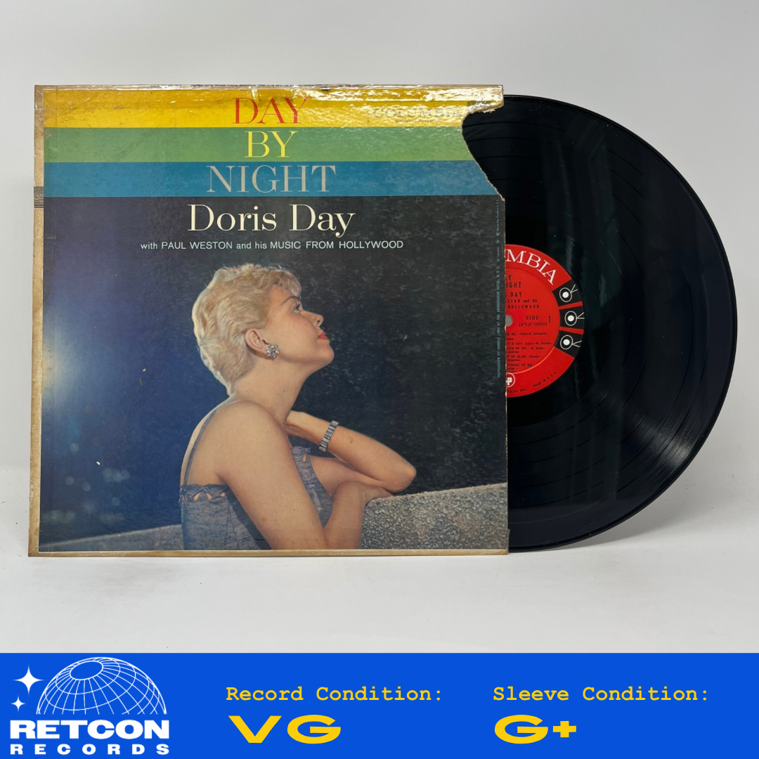 Doris Day With Paul Weston And His Music From Hollywood : Day By Night (LP,Album,Mono)