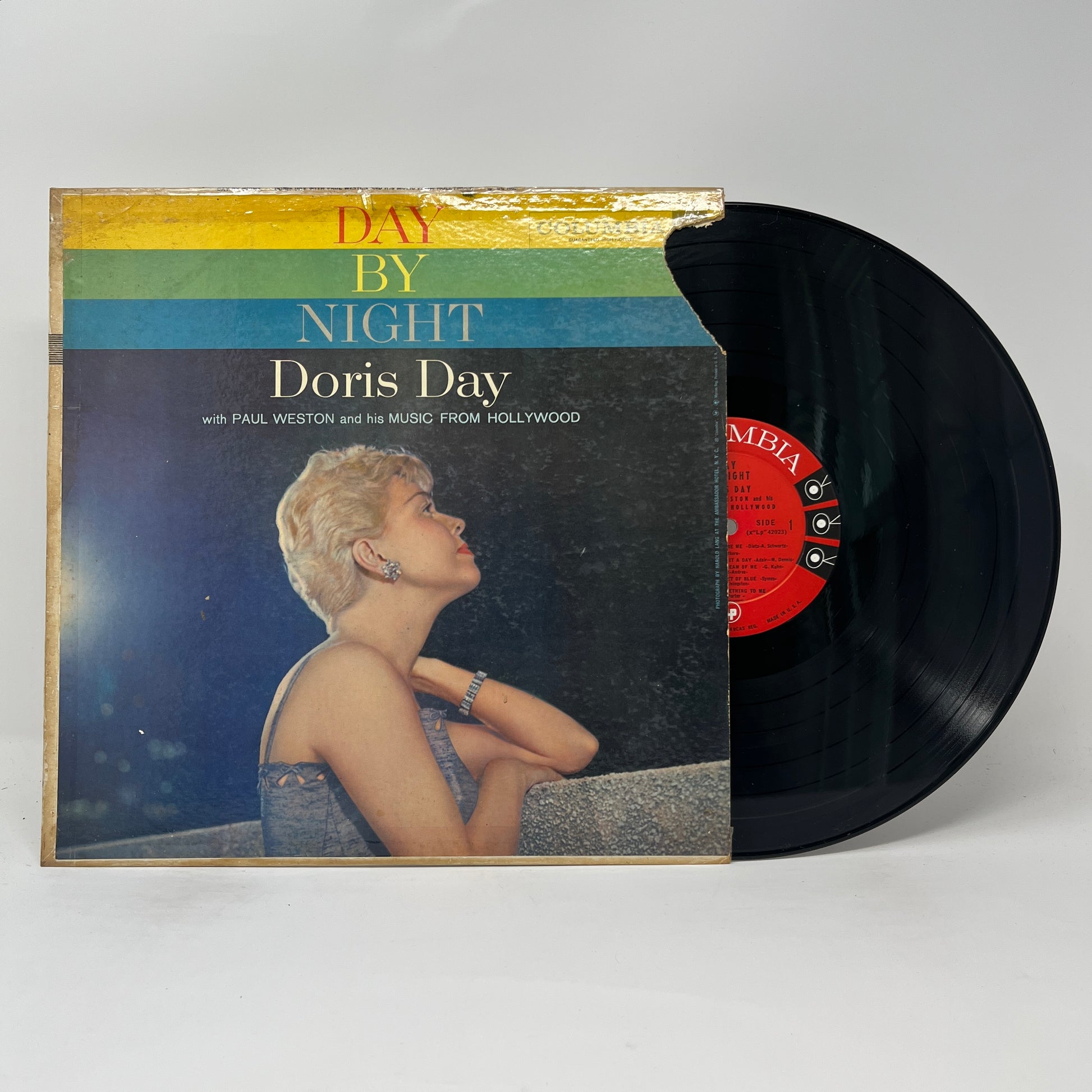Doris Day With Paul Weston And His Music From Hollywood : Day By Night (LP,Album,Mono)