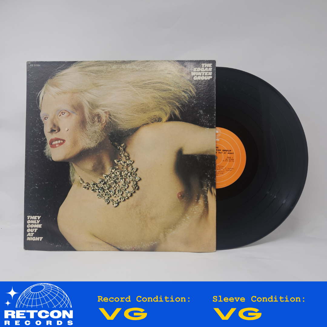 The Edgar Winter Group : They Only Come Out At Night (LP,Album,Repress)