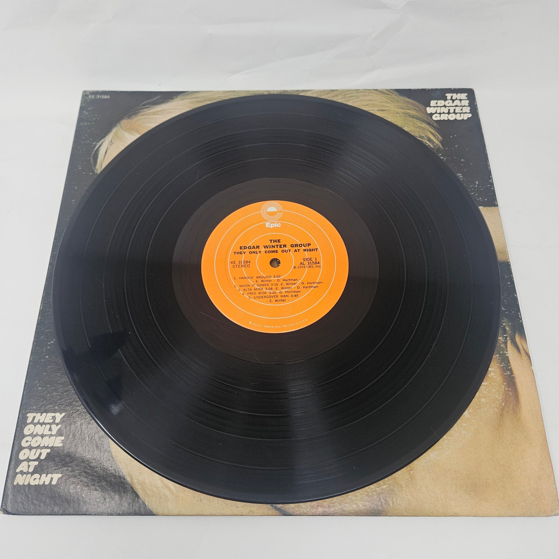 The Edgar Winter Group : They Only Come Out At Night (LP,Album,Repress)