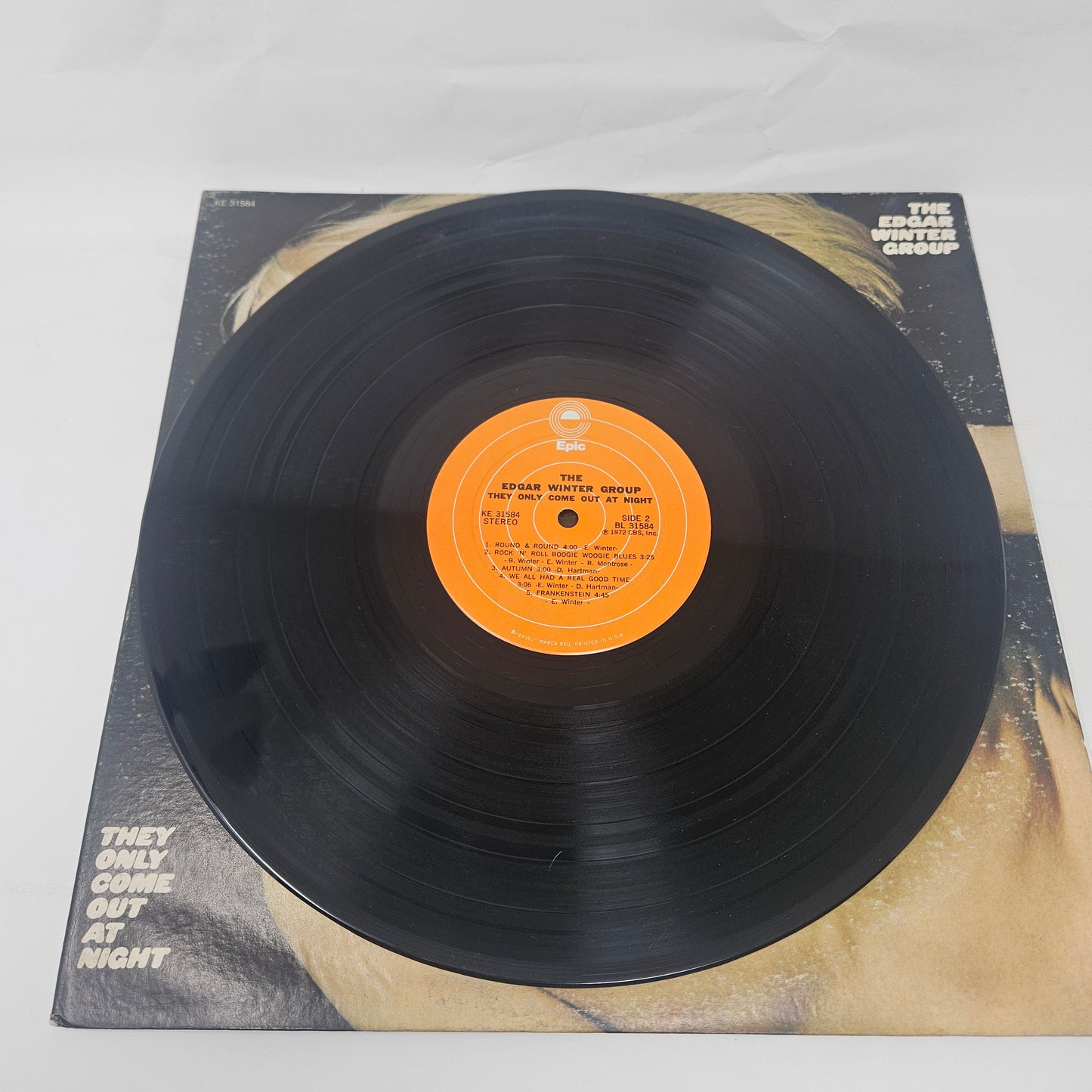 The Edgar Winter Group : They Only Come Out At Night (LP,Album,Repress)