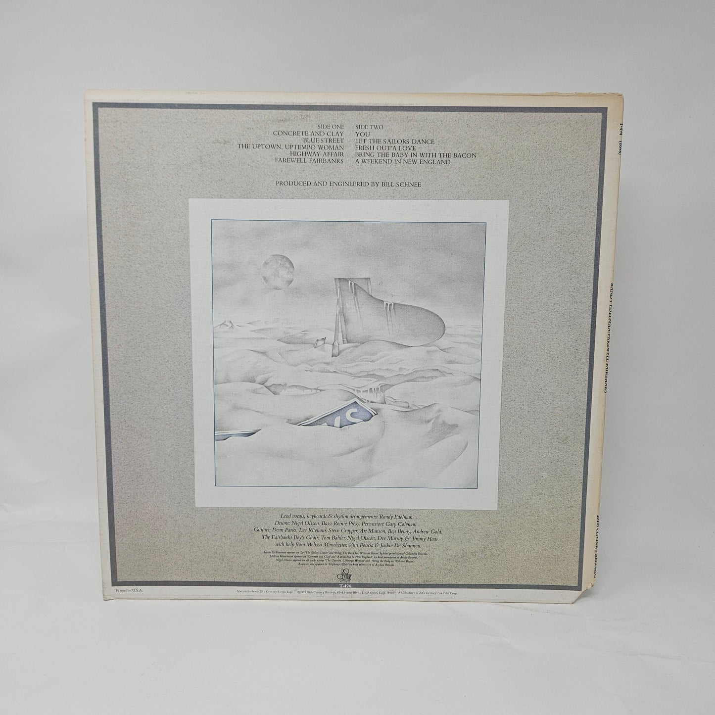 Randy Edelman : Farewell Fairbanks (LP,Album)