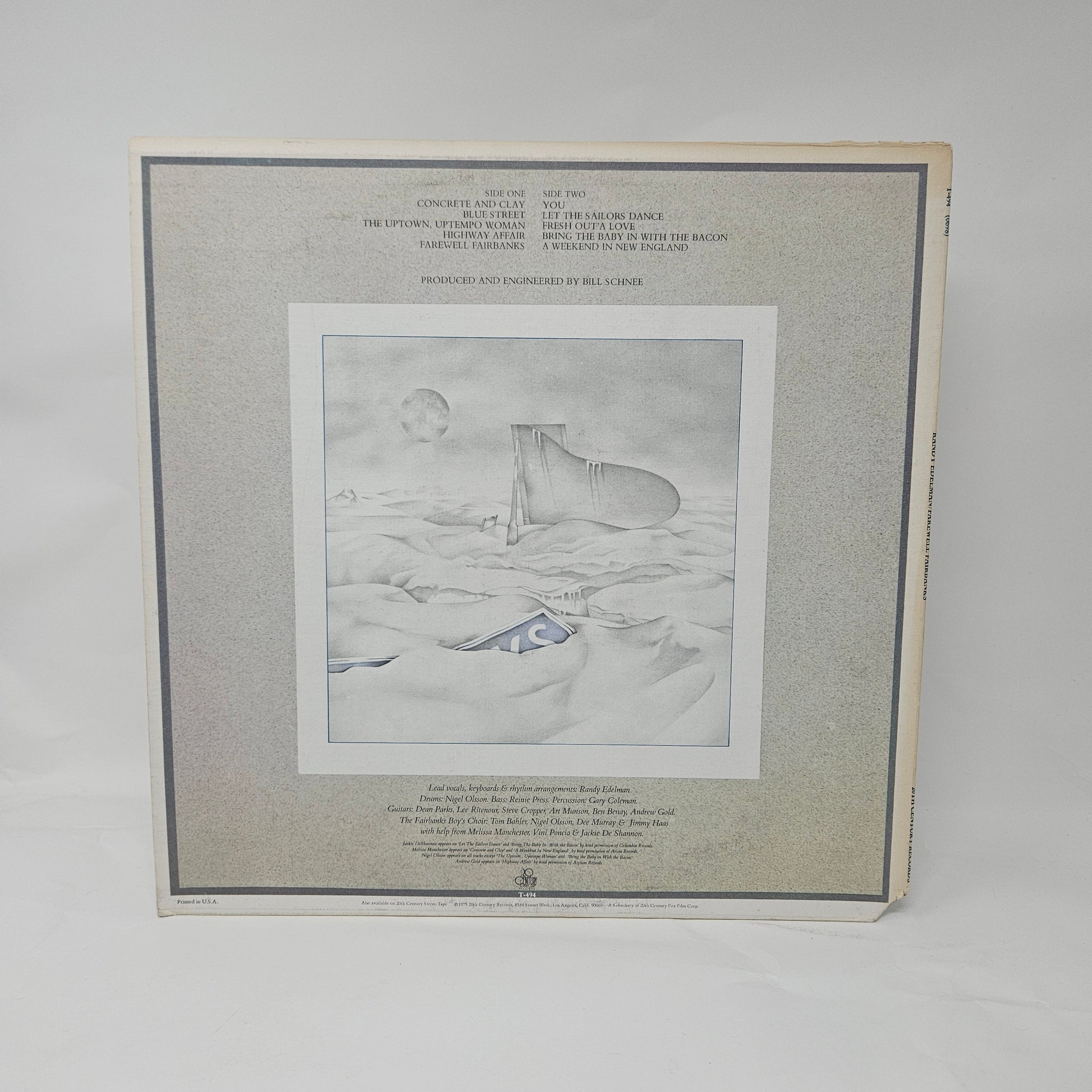 Randy Edelman : Farewell Fairbanks (LP,Album)