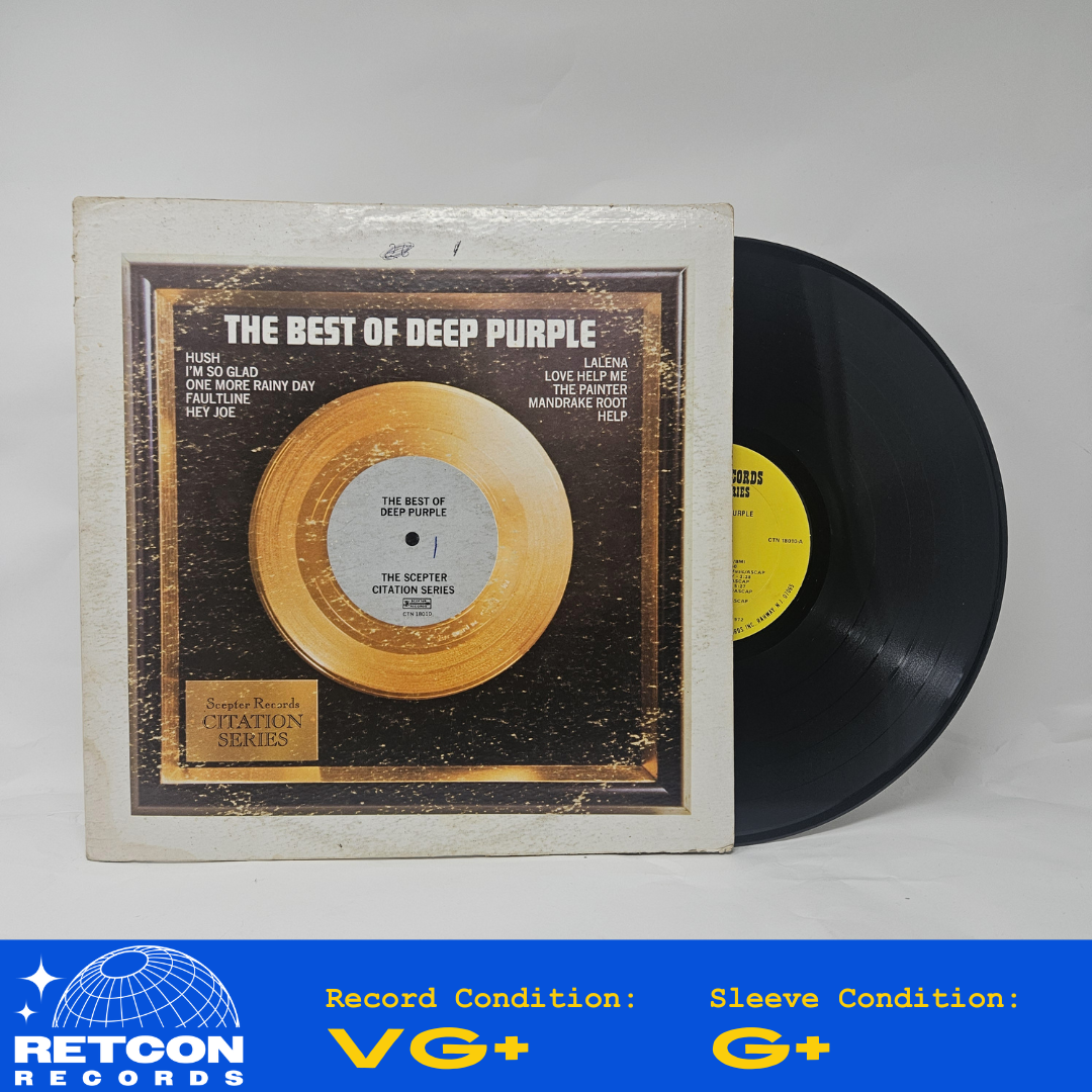 Deep Purple : The Best Of Deep Purple (LP,Compilation)