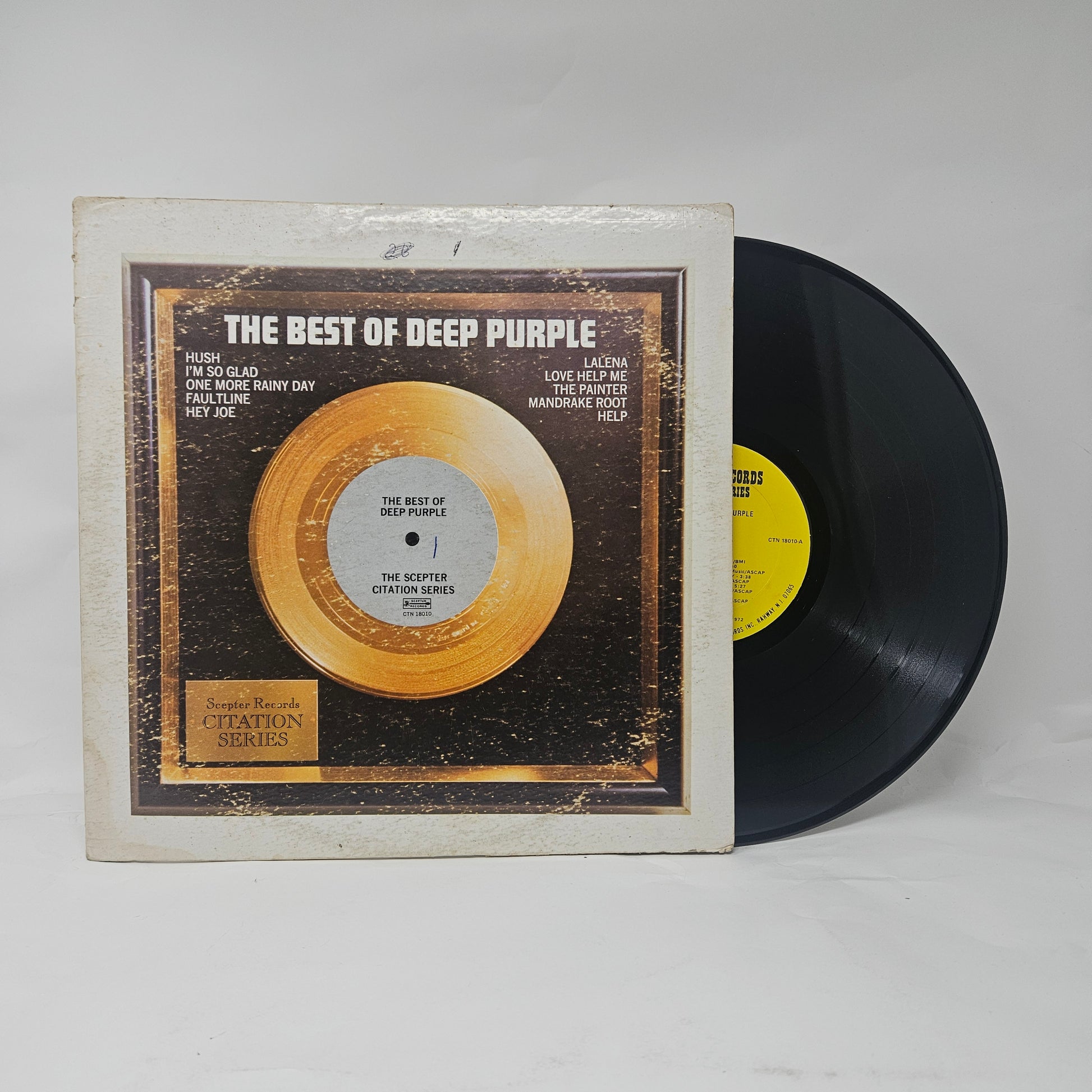 Deep Purple : The Best Of Deep Purple (LP,Compilation)