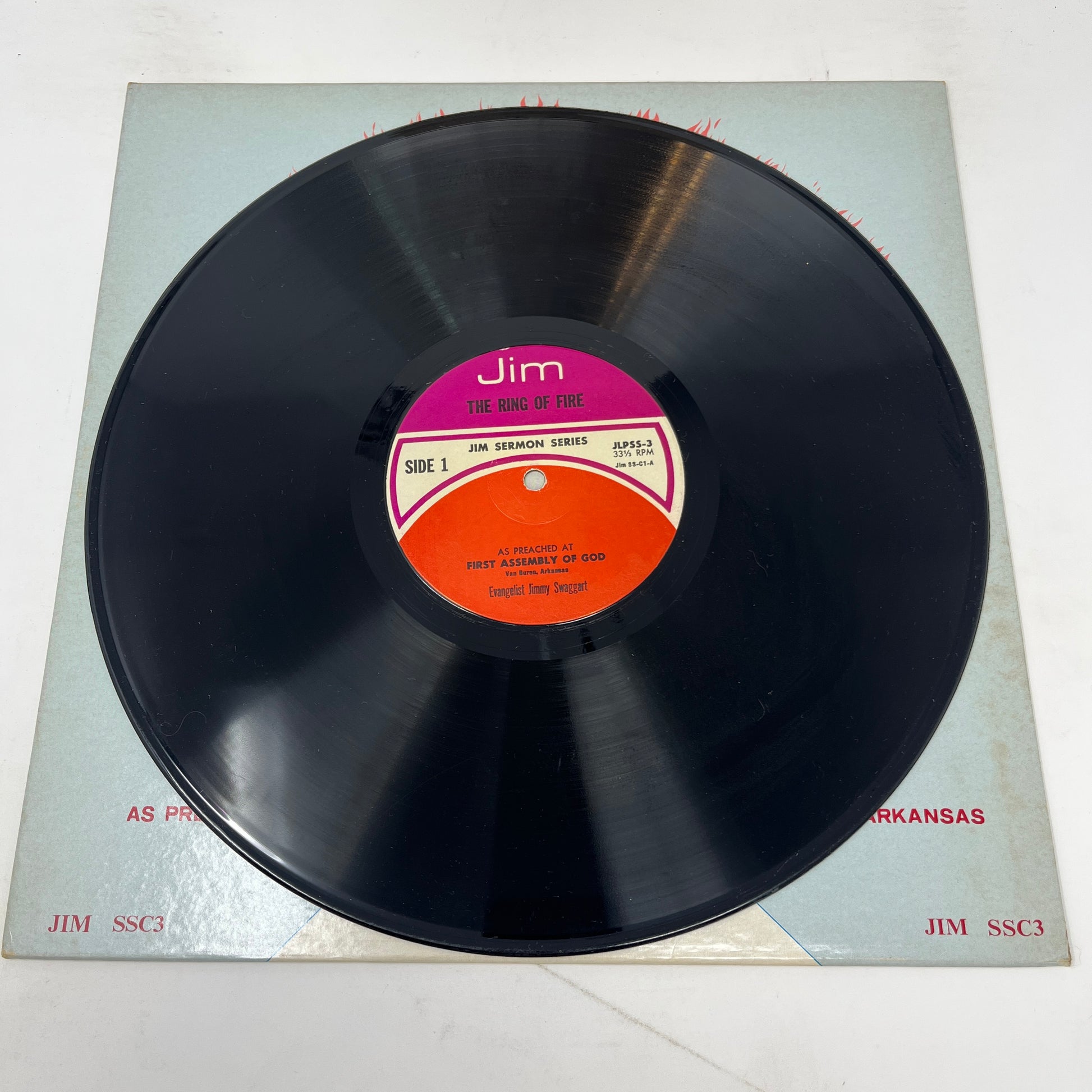 Jimmy Swaggart : The Ring Of Fire (LP)
