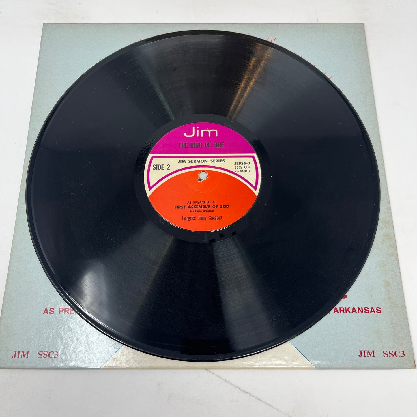 Jimmy Swaggart : The Ring Of Fire (LP)