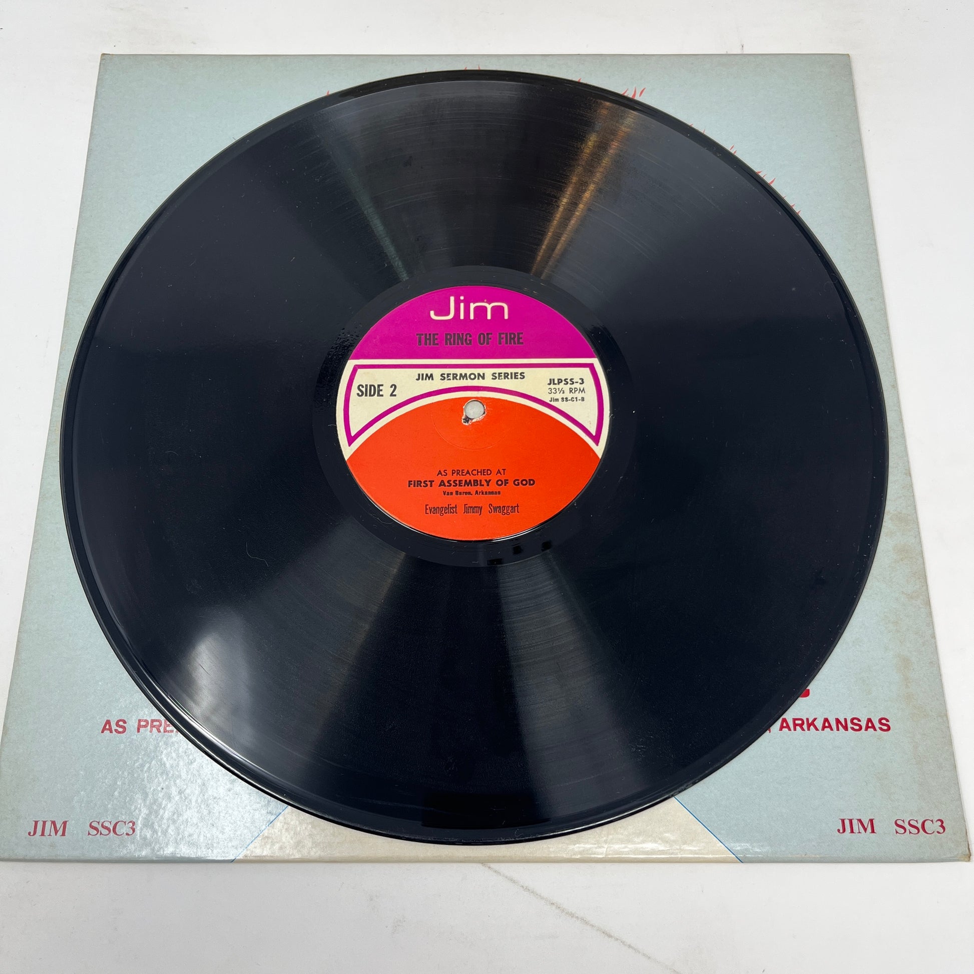 Jimmy Swaggart : The Ring Of Fire (LP)