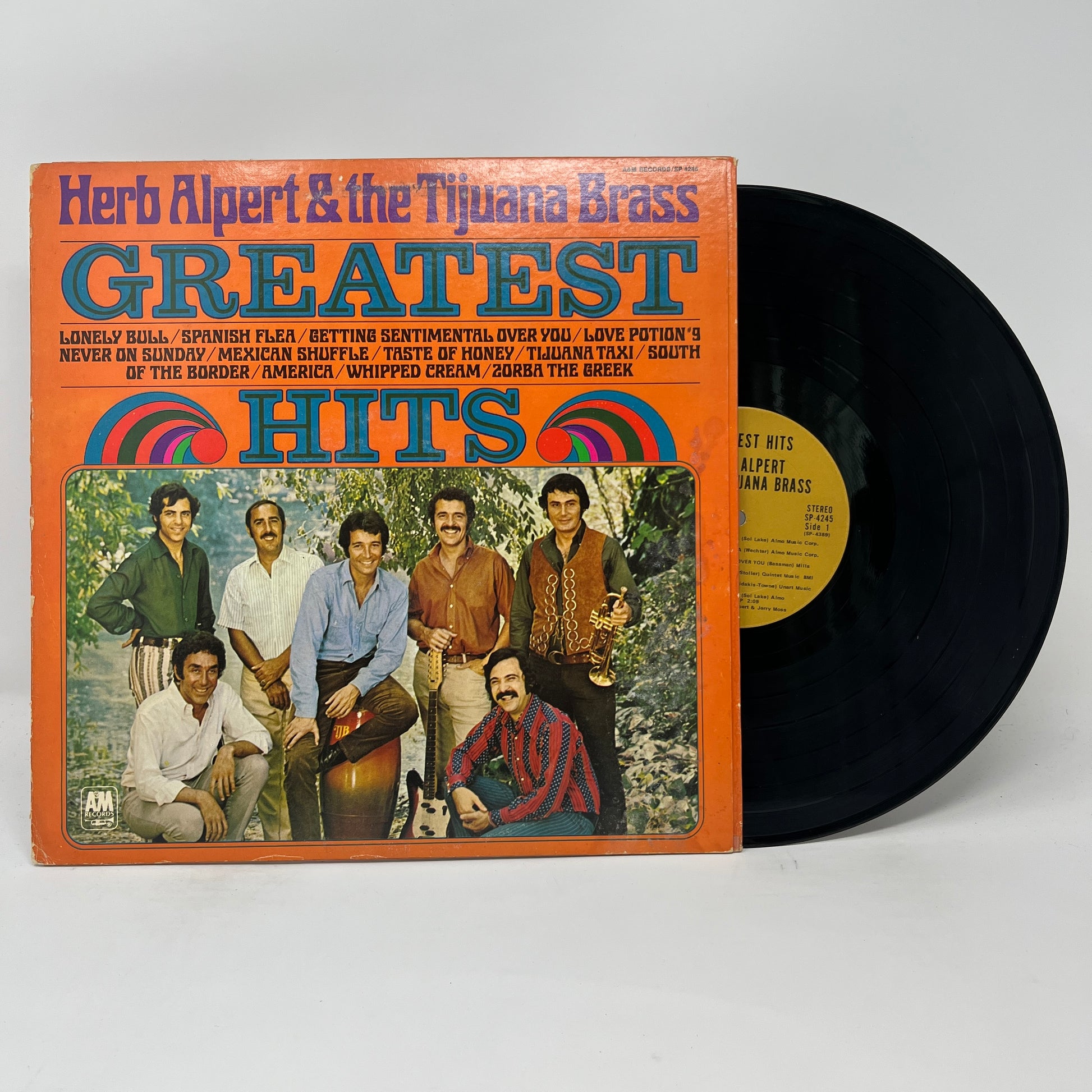 Herb Alpert & The Tijuana Brass : Greatest Hits (LP,Compilation,Stereo)