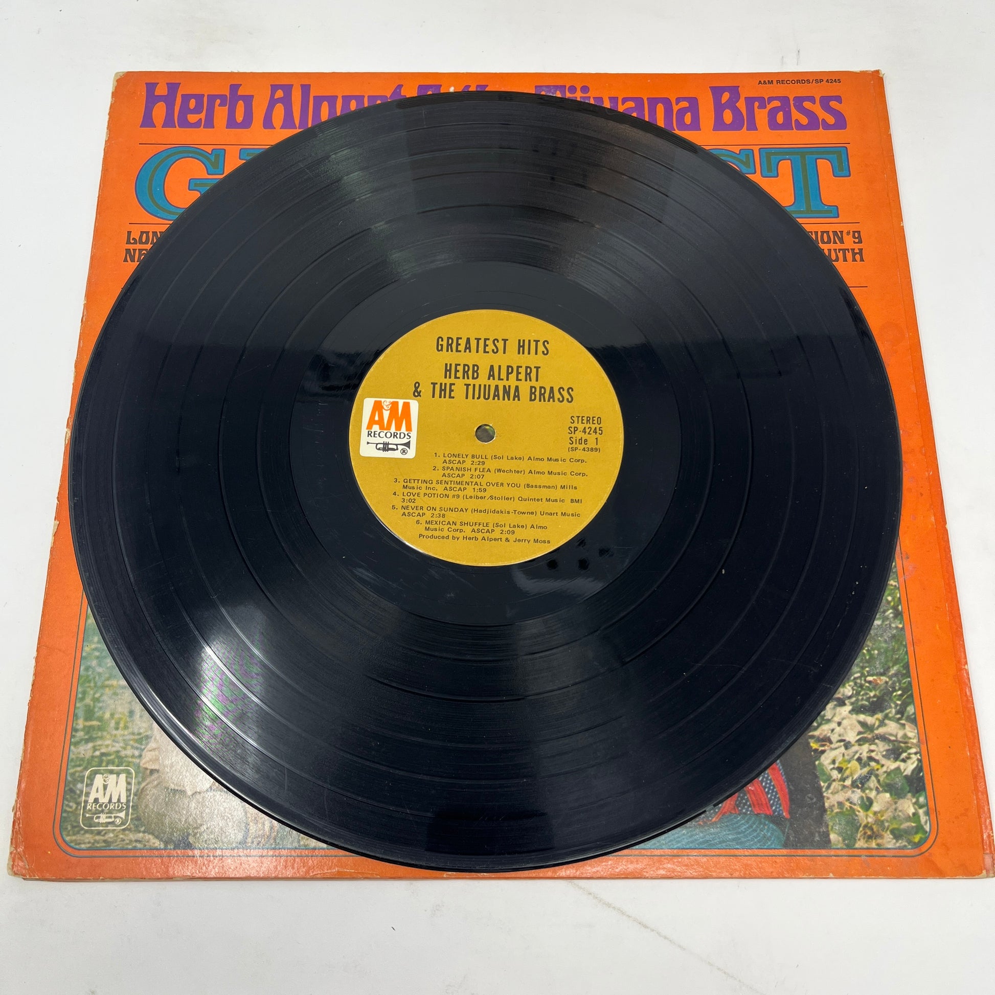 Herb Alpert & The Tijuana Brass : Greatest Hits (LP,Compilation,Stereo)