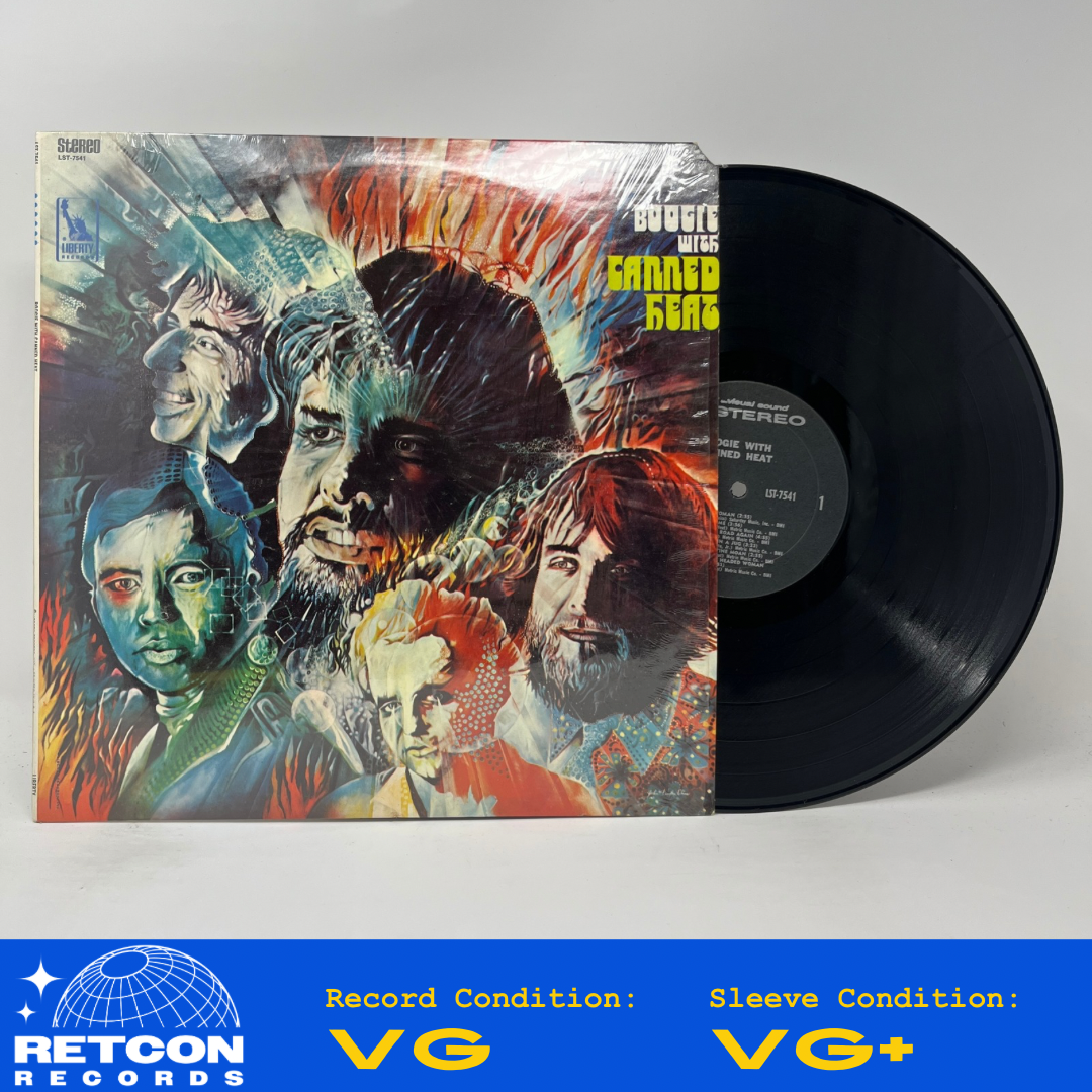 Canned Heat : Boogie With Canned Heat (LP,Album,Stereo)