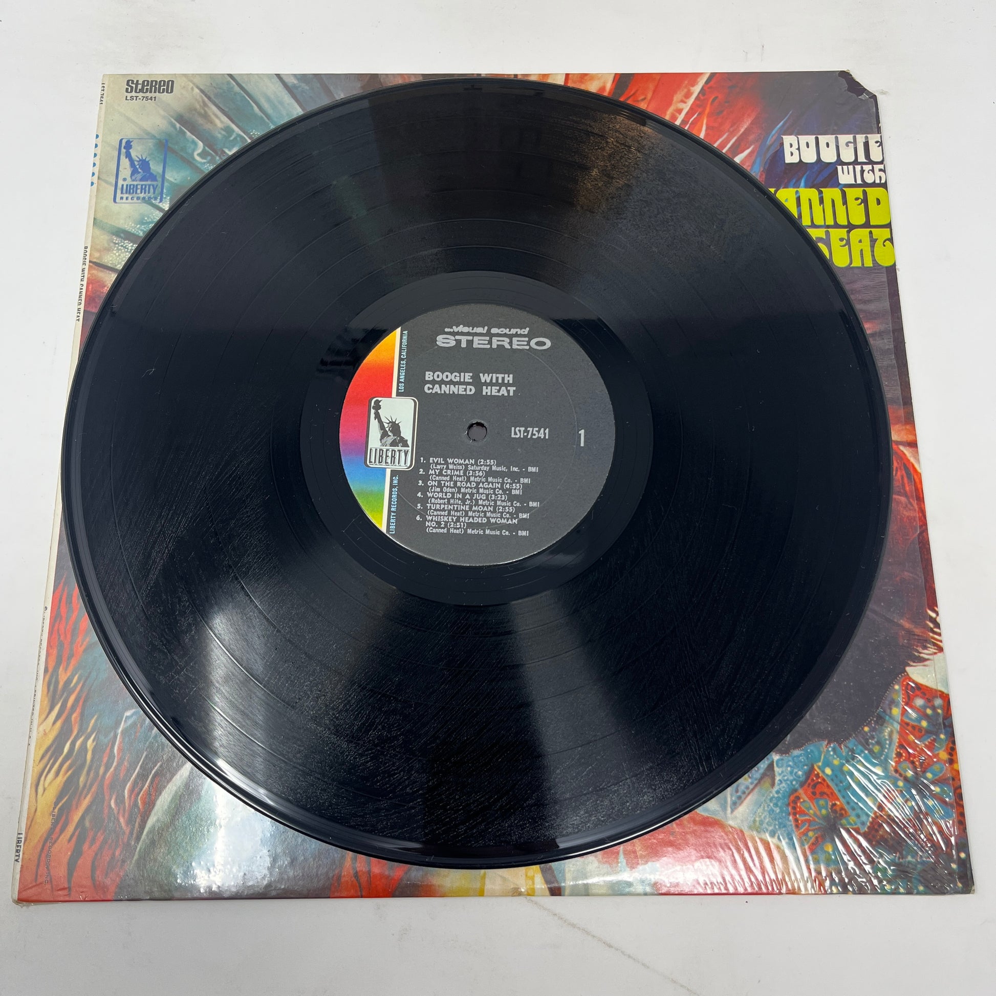 Canned Heat : Boogie With Canned Heat (LP,Album,Stereo)