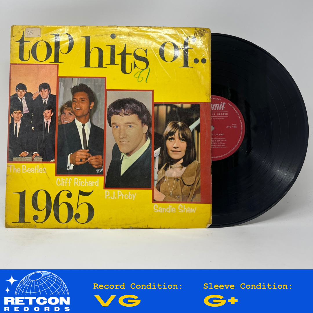 Unknown Artist : Top Hits Of 1965 (LP,Mono)