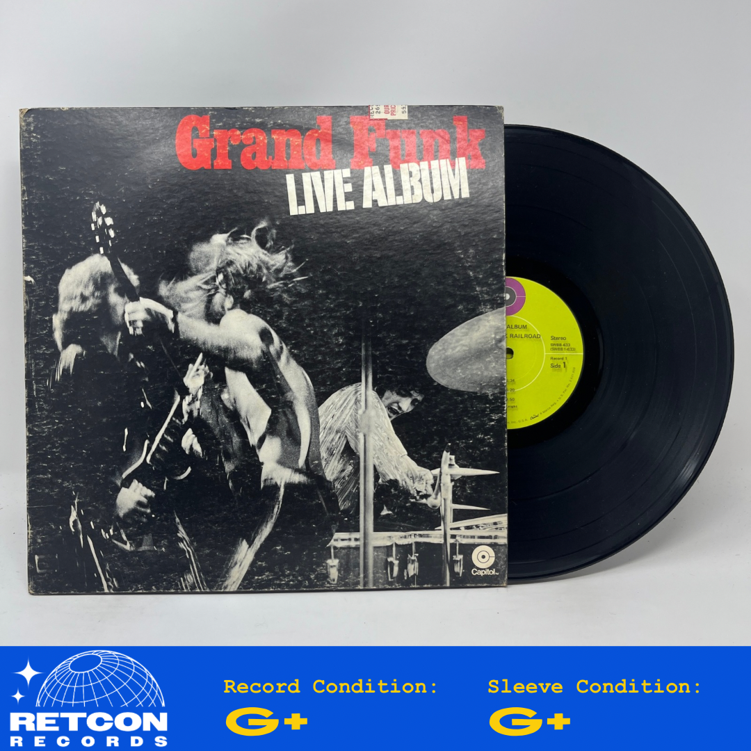 Grand Funk Railroad : Live Album (LP,Album)