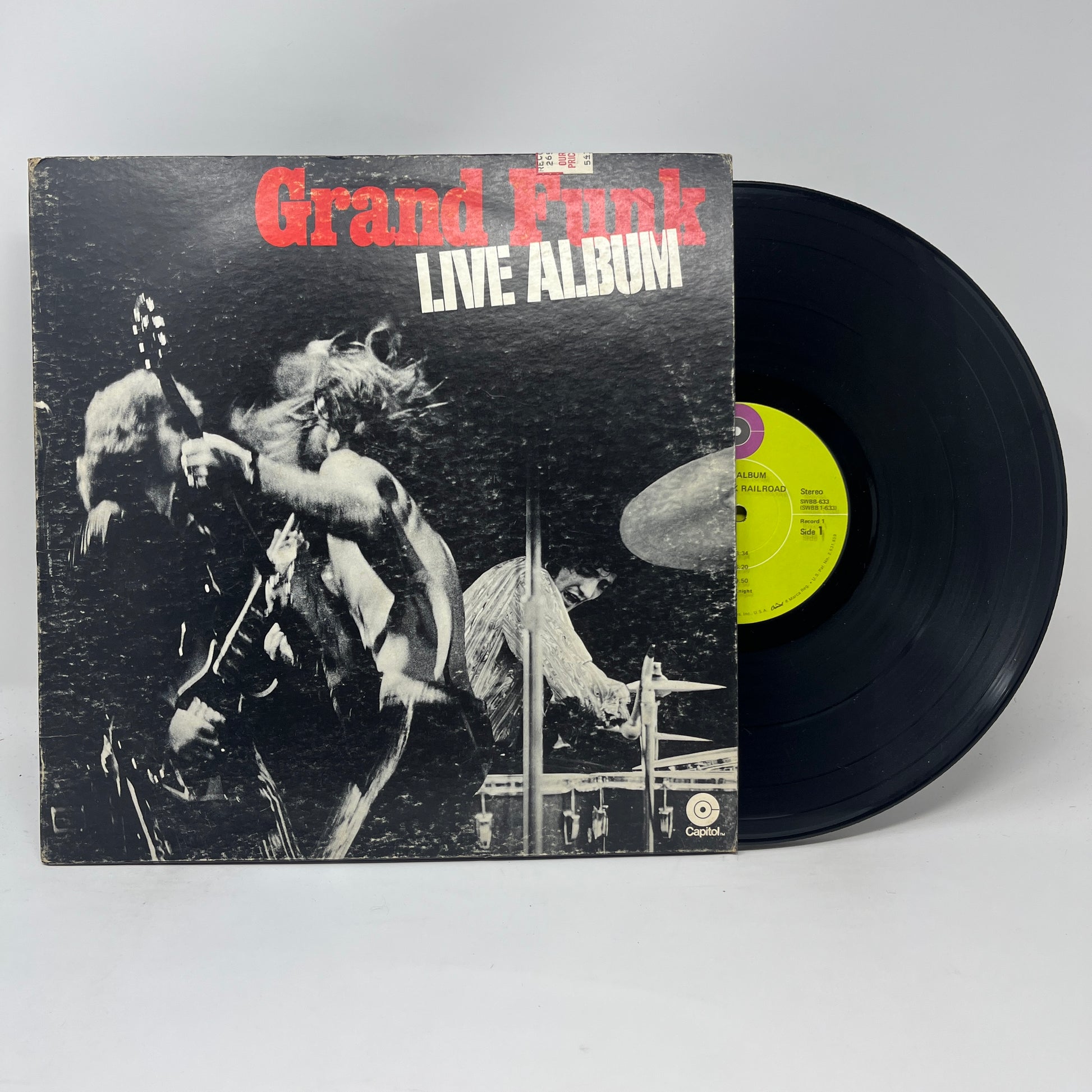 Grand Funk Railroad : Live Album (LP,Album)
