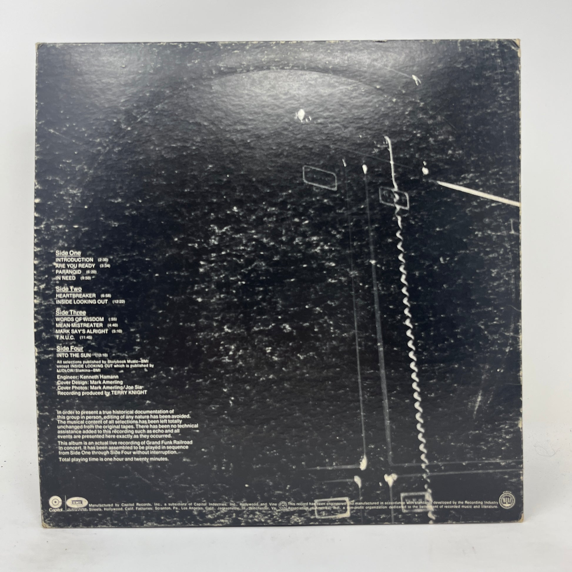 Grand Funk Railroad : Live Album (LP,Album)