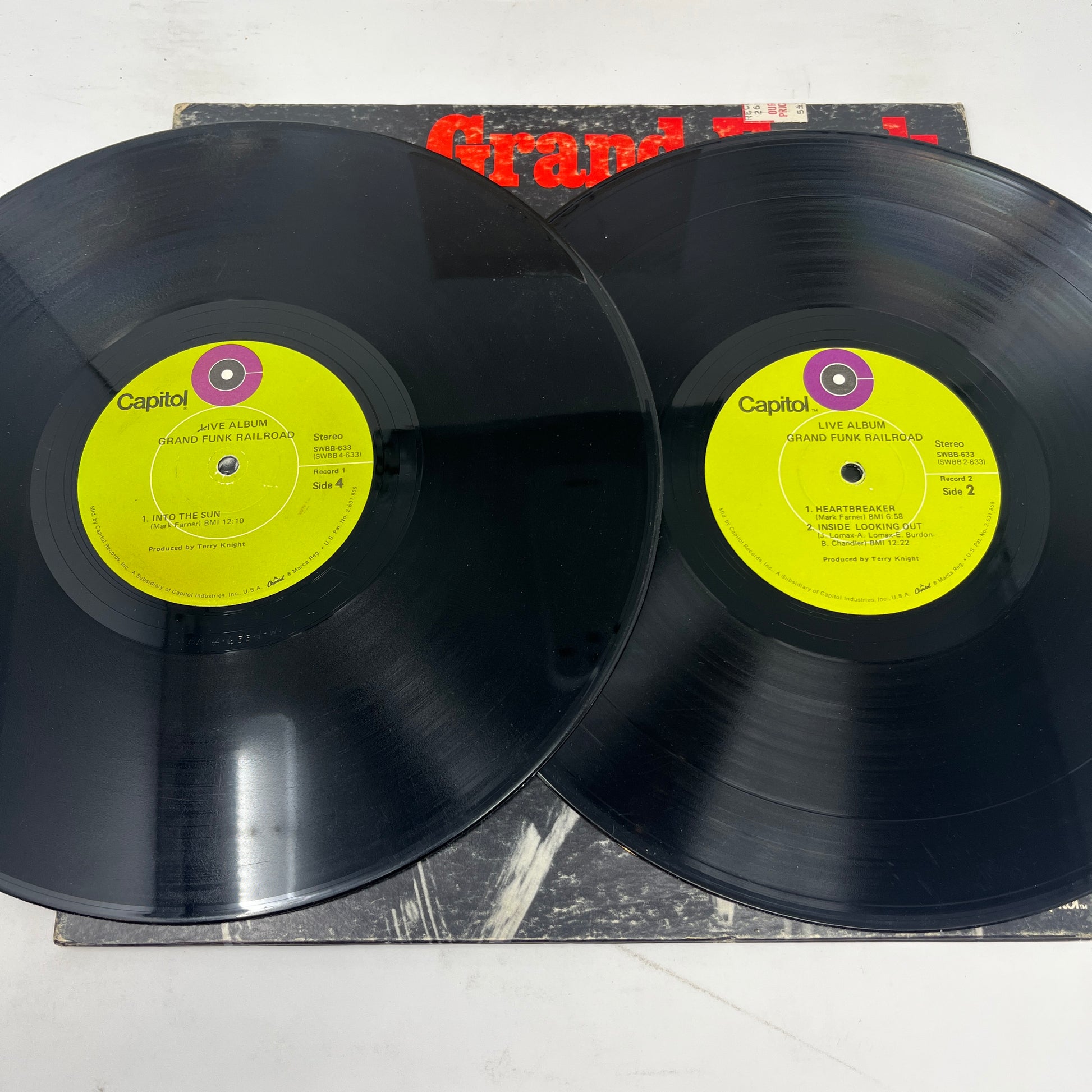 Grand Funk Railroad : Live Album (LP,Album)