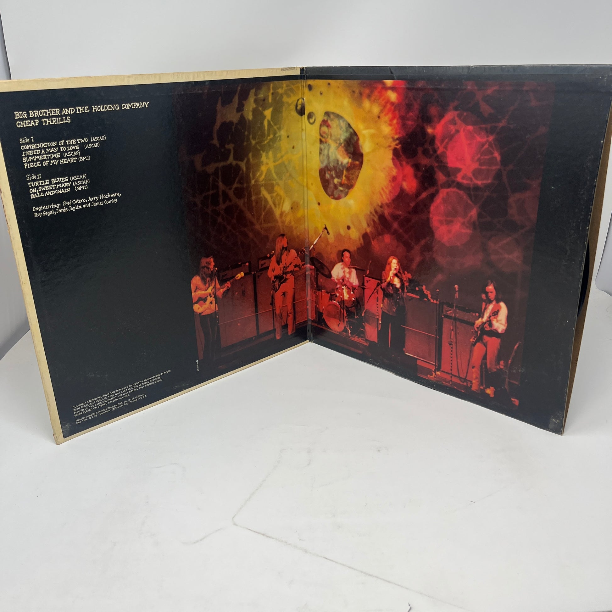 Big Brother & The Holding Company : Cheap Thrills (LP,Album,Repress)