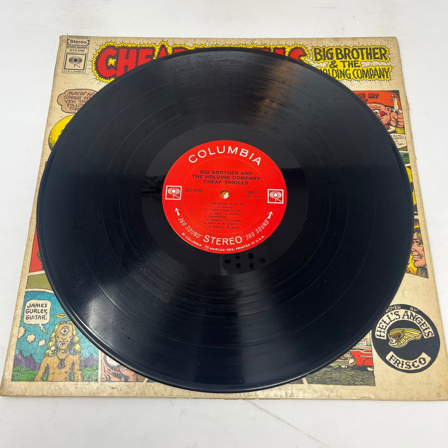 Big Brother & The Holding Company : Cheap Thrills (LP,Album,Repress)